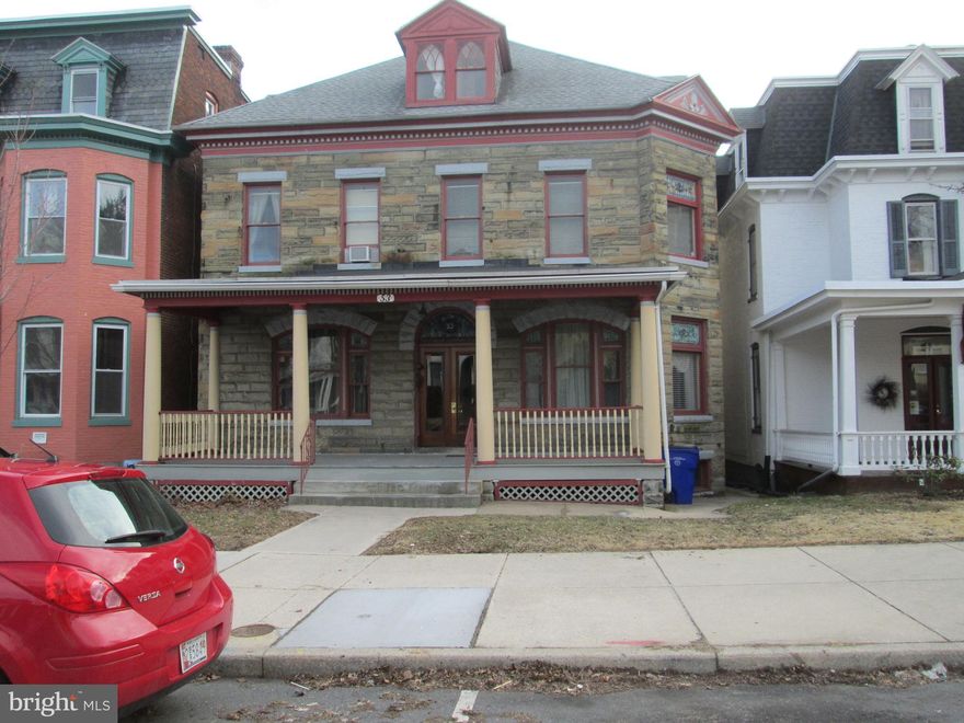 NORTH END OF HAGERSTOWN!!!  NICE 6 UNIT APARTMENT BUILDING (POSSIBLY 7) 5 UNITS ARE RENTED AND 1 UNIT VACANT WITH A LITTLE WORK TO BE DONE. ALL TENANTS PAY FOR THIER OWN HEAT & ELECTRIC. ALL UNITS ARE BELOW MARKET VALUE. OWNER HAS CITY LICENSE AND ALL LEAD CERTIFICATES. THERE IS STREET PARKING AND REAR ALLEY PARKING WITH POSSIBLE OPTION TO BUILD A GARAGE...