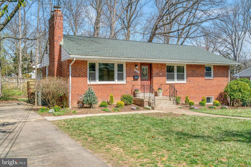 Nestled on a quiet cul-de-sac in picturesque Lincolnia Hills with sidewalks & blooming tree-lined streets. On one of the best streets in the neighborhood — just 2 blocks to Holmes Run Stream, nature & bike trails, playground & community pool. In this home you will enjoy mid-century modern charm combined with thoughtful updates. Desirable features include great natural light, original hardwood floors, custom crown molding & chair rail & an XL home addition that expands the kitchen with a family room & eat-in area. This large open space is the heart of this home with large, open kitchen open to the family room with floor-to-ceiling windows spanning the back wall & showcasing the amazing backyard — a lush, blooming garden that feels like a private retreat. From here easily access the large deck, perfect for relaxing or entertaining. Lower level features an oversized 4th bedroom with full-sized window  easily dividable into two rooms for additional space & privacy, right next to full bathroom, plus spacious family room & space for storage. Prime location near the upcoming Landmark redevelopment (expected to be like Mosaic District), plus shopping & dining at Barcroft Plaza, Plaza at Landmark & Village at Shirlington. Just  6 miles to Del Ray & Old Town Alexandria,  8 miles to DC, with nearby Pinecrest Golf Course, Green Spring Gardens, Buddy Ford Nature Center & Mason District Park. Easy commute with quick access to 395 & Metro bus stop just 1/2 mile away — convenient to DC, Pentagon, Mark Center, Amazon HQ2, Ft. Belvoir & more! HURRY, won't last! OFFER DEADLINE SET FOR MON 3/31 @ 6PM.