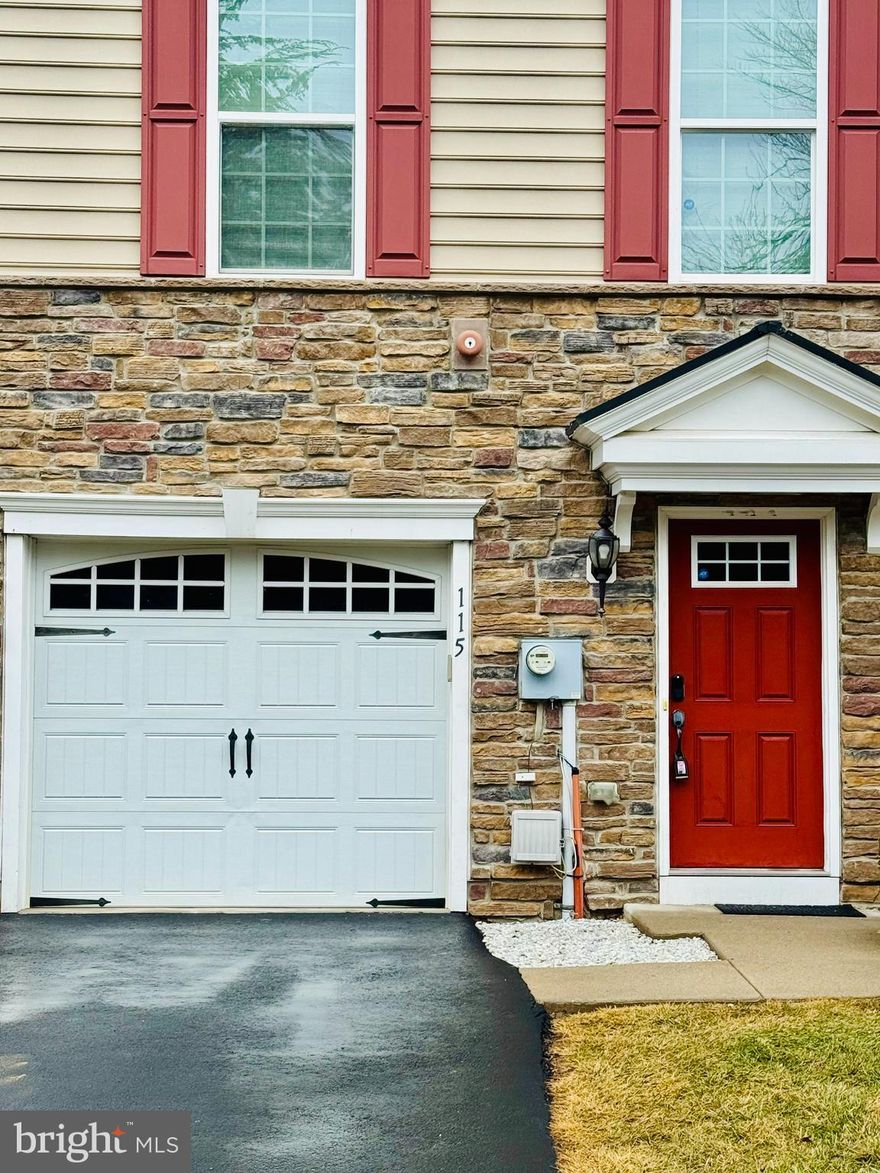 For today's open house For entry please arrive at gate and press #6967. Please use the entrance on Rt. 309. 

Welcome to 115 Old Cedarbrook Lane ,a beautifully maintained Mozart model offering 3 bedrooms, 2 full bathrooms, and 2 half bathrooms in a thoughtfully designed layout that balances comfort and functionality.
This home has been meticulously cared for and tastefully updated over the years, creating a truly move-in-ready experience. Custom paint selections and durable engineered hardwood flooring add warmth and character throughout the main living areas, while the open layout makes everyday living and entertaining effortless. The kitchen serves as a central gathering space, featuring granite countertops, a tile backsplash, ample cabinetry, and an island ideal for casual dining or hosting. The adjacent dining area provides plenty of room for larger gatherings and opens to a composite deck through sliding doors, perfect for outdoor meals and relaxing in warmer months. Upstairs, you’ll find three generously sized bedrooms and two full bathrooms. The primary suite offers a tray ceiling with cove lighting, a ceiling fan, a walk-in closet, and a private en-suite bathroom. The primary bath has been nicely updated with double vanities, dual shower heads, and tile flooring. Two additional bedrooms and a full hall bath complete the second level. The lower level adds valuable living space with a spacious family room featuring a gas fireplace — ideal for cozy evenings or casual entertaining. Sliding doors provide direct access to the green space behind the home, offering a peaceful and private setting. With its strong layout, thoughtful updates, and excellent condition, 115 Old Cedarbrook Lane is a home that has been carefully maintained and is ready for its next owner. For entry please arrive at gate and press #6967