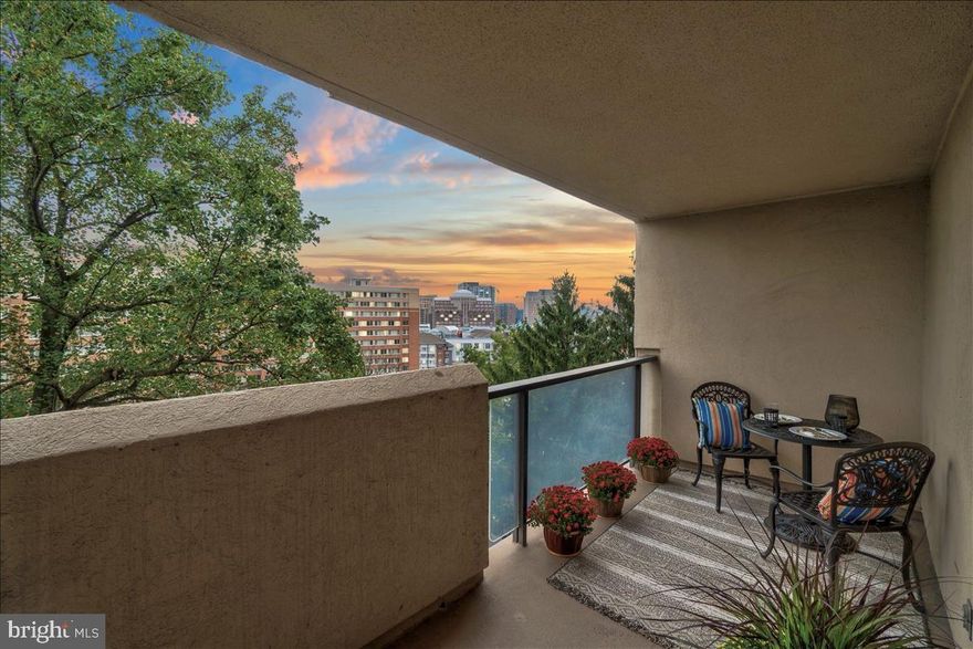 Welcome to The Representative perched high on Arlington Ridge with soaring views of  The Pentagon, Crystal City, and the beautiful DC skyline!  The floorplans in this building are the largest in the Arlington area.  This building is rich with amenities.  There is a swimming pool, fitness facilities, sauna, and elevators for your convenience.  You will be greeted by the Concierge staff upon entering the building.  Along the way to the elevator, you will see the beautiful lobby area which is  a lovely area to meet with your guests.  Once you reach the condo, you will walk into a very spacious 2 bedroom , 2.5 bath condo with engineered hardwood floors that open up to an open living room.    The large patio is the perfect place to admire the views.  The kitchen has been updated with new flooring, neutral paint on the walls, painted cabinetry, granite counters and a pantry.  The bedrooms have two sets of closets in each room and beautiful en-suite baths.  There is plenty of storage at The Representative because you are also provided with a separate storage room on the same floor of your home to store seasonal items.  If that isn't enough storage, there is also a storage cage available in the garage for your use.   One of the best features of this property is that TWO parking spaces in the garage will convey!  One is located right in front of the elevators on the first floor and the second is located on the third level of the parking garage.  If you don't need two parking spaces, you can always rent it out to another tenant for additional income.  This condo is ready for the next owner to make it their own with some minor updates.  Investors and tenants will be attracted to the location , size of the home, and the low condo fees.  It's walking distance to the Pentagon,  Pentagon City Metro, Whole Foods, Pentagon City Mall and so many restaurants and shops.  You are minutes away from Ronald Reagan Washington National Airport and Amazon's HQ2.  Stop by and learn why this property will be an excellent investment and home for you for years to come!   (FYI...Pets are not allowed in this building.)