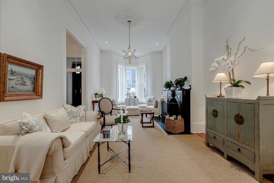 Stunning Victorian with three car parking in the East  Village.  The home has 3BR/3.5BA with a lower level in-law suite w/ 1BR/1BA and separate entrance.  Features fabulous high ceilings on all levels, spacious rooms and tons of natural light. Luxurious master suite with generous closets and beautiful en-suite bath.