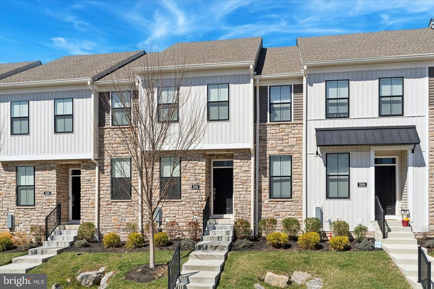 Welcome to a picture-perfect classic newer townhouse home in the vibrant, breathtaking neighborhood of Franklin station in Middletown Township. A gorgeous newer, modern luxury, and classic elegance home, recently constructed in 2021, belonging to award-winning RoseTree Media Schools. The home offers upgraded lighting, an upgraded bath, and smart appliances. This very special 2000 sq ft home is one of the neighborhood's most highly desirable models of Toll Brothers with 3 beds, 2.5  baths and 2 car garage, with the best floor plan. As you enter the home, get ready to be impressed by the formal living and adjoining dining room flooded with natural light and a large designer kitchen boasting granite countertops, upgraded stainless steel smart appliances, and a large pantry. Upstairs you are greeted with a spacious master bedroom suite with large closets and a large master bathroom with double vanity/sink and a large stall shower. Additionally, there are two generously sized bedrooms and a full bath to round out the second level. Builder finished basement for additional recreation. An additional  Square foot of unfinished space offers plenty of possibilities for storage.

The community offers a luxury living with amenities including a clubhouse, fitness center, and outdoor swimming pool. Conveniently located near the SEPTA Wawa Train Station for easy commuting, and just minutes from Media Borough with its vibrant atmosphere, restaurants, and essential services. Experience a lifestyle of elegance and convenience within the award-winning Rose Tree Media School District. * Are you ready to make this gorgeous house your dream home??
