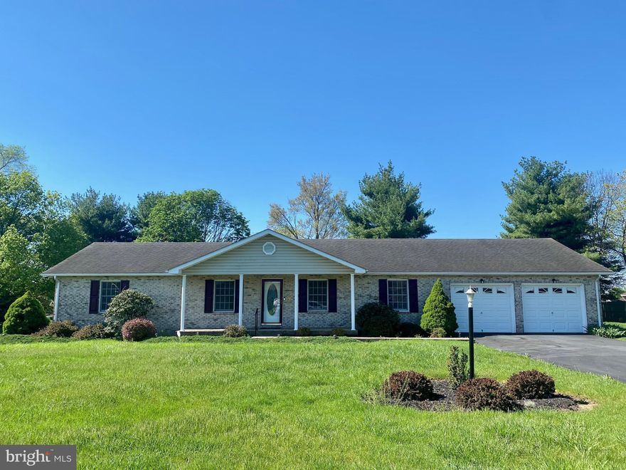 This is a unique opportunity to own a rancher on an awesome corner lot in Cherry Grove Estates.  The home has new LVP flooring in the family room, hallway and primary bedroom. There is a handicapped tub, walk in closet and large primary bedroom. The additional bedrooms are spacious and all the closets have lights. You can enjoy coffee on the front porch and dinner on your private deck with awning. The extended garage has an underground pit making vehicle maintenance a breeze.