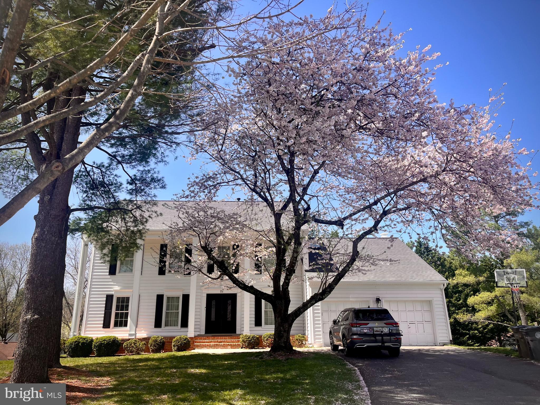 Welcome to this stunning and spacious home sited on 1/3 acre on a quiet cul-de-sac in the lovely North Farm community. The house has recent upgrades and renovations and is move-in ready! It features a front porch, five exceptionally large bedrooms with recently polished hardwood floors, a sixth bedroom in the lower level, 3.5 updated ceramic tile baths and loads of storage space. Grand entry foyer with new custom designed wood floor, den/office with built-ins, spacious living room and a formal dining room with custom moldings. Open, updated kitchen features white cabinets, granite counters, ceramic tile flooring, stainless steel appliances, two pantries and separate breakfast area with sliding glass door to the large deck. Adjacent to the kitchen is a step-down family room, mantled fireplace with wood stove insert, recessed lighting, and another set of sliding glass doors to the tiered deck. The top level has a wonderful primary bedroom suite with walk-in closet and ceramic tile bath with granite top on the vanity and oversized shower. Four additional bedrooms, a conveniently located laundry and full bath complete this level.
Don't miss the versatile finished walk-out lower-level. It features a large recreation room, kitchenette, 6th bedroom, 3rd full bath, old laundry and large storage/workshop room. Two sets of sliding glass doors bring plenty of natural light and access to recently constructed large paver terrace. The wonderful sloped backyard garden has been recently redesigned and leveled into a two-terrace pattern with a stone retaining wall separation. Mature greenery and trees surrounds this home.
New electric panel and protections (2024), new high speed (40Amp) electric car charger with intelligent Charge Point controller, new AC and furnace (2024), all electric outlets recently replaced (2024) which included selected embedded USB/C chargers points, dimmers and key lights can be remotely controlled through a wireless bridge, new wired Google Nest intelligent smoke detectors and Google Nest Thermostat (2024), new roof protection and color treatment (2024), all house exterior walls, deck and terrace ceiling repainted (2004), new windows shutters, new paver flooring in terrace and redesigned slope garden into a two-level flat terraces divided by grey stone retaining wall (2024), ...
Two car garage. Easy commuting to the Washington Metropolitan area...close to major roadways, metro, and all the shopping and dining that Pike and Rose, City of Rockville and North Bethesda has to offer. Don’t miss this exceptional home!
