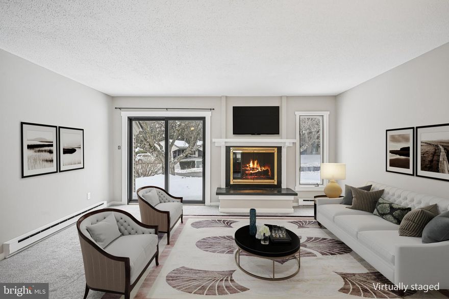 Nestled in the desirable Ashton Village section of the extremely popular Hershey’s Mill community, this lovely 2 bedroom / 2 bath home at 46 Ashton Way offers the perfect blend of comfort and active adult living.  Enjoy spacious, light-filled interiors and a layout designed for both relaxation and entertaining. The spacious primary bedroom with ensuite updated bathroom  offers a great retreat while the 2nd bedroom offers additional options for your personal needs. The Open Floor plan allows you to create a living space that works for you .... whether you choose to enjoy evenings by the cozy fireplace , entertain gatherings of all sizes.... or visit with friends on your private  outdoor patio.   Living here offers so much more than just a home; it’s a lifestyle, with access to world-class amenities including golf, tennis, swimming  and more, as well as many community activities and miles of walking trails, all within a secure, gated environment in the heart of West Chester. This property also includes a personal carport for ease of parking.  Recent improvements to the home include fresh paint, new carpeting, new stainless steel kitchen appliances and bathroom updates in 2026,  new sliding doors in 2025,  new roof in 2022 as well as new  HVAC System, Hot Water Heater,  Electrical panel  and new windows all installed since 2019 giving a new homeowner peace of  mind. Conveniently located to restaurants, shopping, entertainment and more, 46 Ashton Village is  just minutes to downtown West Chester, where you can take advantage of the vibrant downtown activities, or just a short drive to all of the shopping and amenities at The Main Street at Exton.   This is a wonderfully , well maintained home in a fabulous community.... book your appointment today!