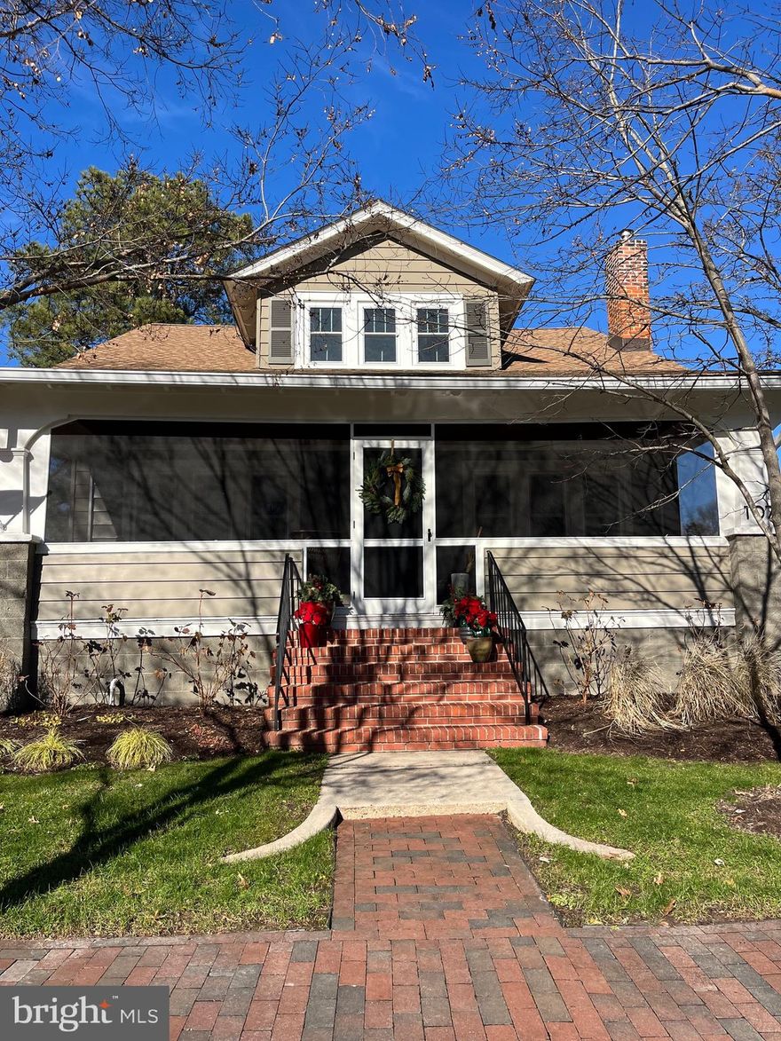 Your picture-perfect St. Michaels Bungalow on the coveted W. Chestnut Street. The owners completed a full renovation in 2023.  Designer finishes throughout. Attention to detail, light placement and thoughtful preservation of its original style. The screened front porch welcomes you in with it's beautiful woodwork and sets the pace for this Chic, move-in ready Shore Home. Situated on a double lot with room for a pool. Fenced rear yard for room to run. One block to the Community pier on San Domingo Creek, kayak racks and walking path. Full details on the whole renovation are in the documents file.

Professional photos will be uploaded as soon as ready.