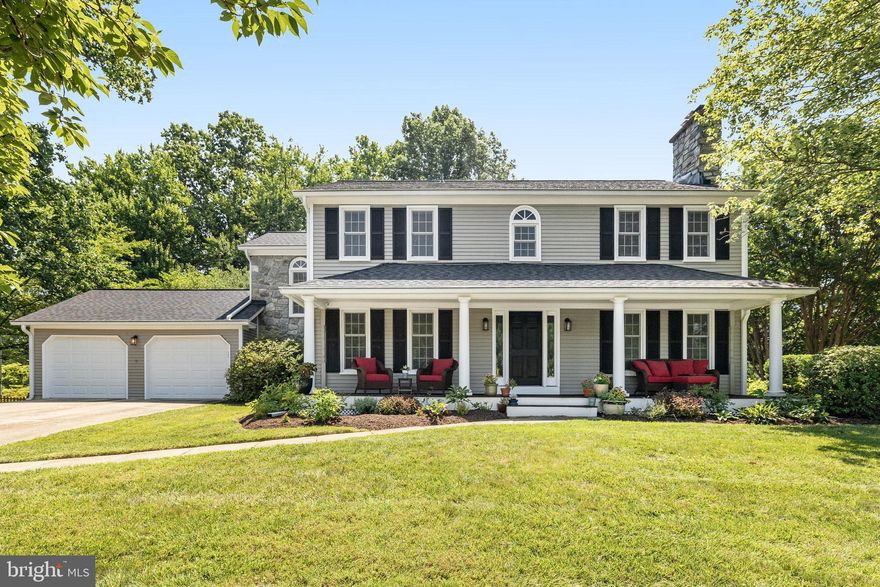 Wonderful opportunity to live in Colvins Glen with your own backyard paradise - a beautiful pool, spa, patio, play area, extensive hardscape, and gardens!  
Colvin Run/Cooper/Langley school district – Close to parks, world class shopping, major commuting routes, Silver line Metro, and Dulles airport. 

This gorgeous remodeled and updated 4-bedroom colonial is sited on a  private cul de sac lot! Enter this fabulous home from the welcoming front porch to the stunning hardwood floors throughout the main and upper levels and 3 fireplaces – living room, family room, and primary bedroom. This is also the only model in Colvins Glen with the unique feature of a second staircase from the family room to the upper floor.  Enjoy the magnificent gourmet kitchen with Sub-Zero refrigerator, 2 Miele wall ovens, Thermador gas cooktop, Cambria quartz counters, plenty of cabinets/storage, and a beautiful sunny breakfast room addition. The formal living room, formal dining room, main level office/study, and large family room with wood burning fireplace finish the main level. The upper level has a beautiful primary suite with a fireplace, remodeled en suite bath, and a sizable walk-in closet. The 3 light filled secondary bedrooms are all spacious. The attractively updated hall bath, linen closet, and the conveniently located laundry complete the upper level. The expansive lower level is ideal with a dedicated movie space, a large game area, and multiple storage rooms. Step outside from the family room or breakfast room to your own private oasis. The spacious and perfectly planned backyard has everything you need for family fun and entertaining!    This well-maintained home has had many recent improvements: Roof (2022), Hall Bath (2021), Windows (2017) Expanded Front Porch (2019), Tesla Charger, and many more!  You found it! – This marvelous home is move in ready!