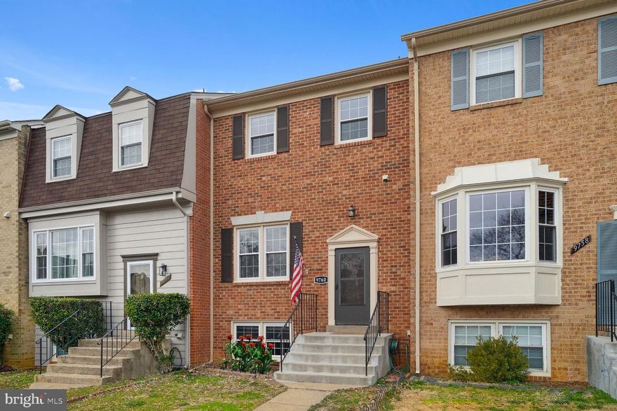 Welcome home to a well-maintained brick-front townhouse in Burke's desirable Lakepointe! The home features beautiful hardwoods, tons of natural light, 4 spacious bedrooms, nicely appointed bathrooms, a renovated kitchen with white cabinetry, granite countertops and stainless steel appliances.  Walk out lower level has a recreation room w/wood burning fireplace, a separate laundry area and a storage room.  Step outdoors to a fenced backyard with a private brick patio, perfect for al fresco dining or entertaining guests.  Two assigned parking spaces are located right outside your door!  Enjoy the community swimming pool, playground and walk to beautiful Lake Royal!  Easy access to retail, dining, Fairfax County Pkwy, FT. Belvoir, VRE, I-495 and Franconia-Springfield Metro!  Low  HOA fee!