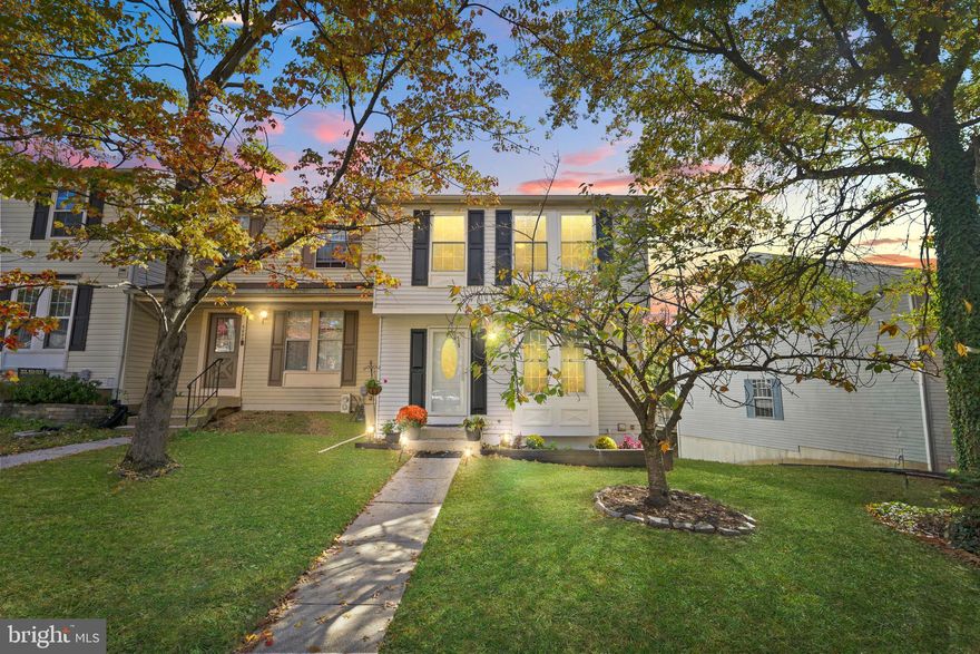 End-unit townhome is ideal for those looking for an affordable home who love to entertain or spend lots of time out on their deck and in their backyard. Step into this rare three-level townhouse in Rockburn Commons—one of the only 3-bedroom units on the street—where modern living meets effortless style. The freshly painted walls set the backdrop for a home outfitted with no carpet, showcasing easy-care flooring throughout. On the upper level, three roomy bedrooms offer flexible space for a home office, hobby room, or guest suite—each with generous closets. Two beautifully updated full baths (with tubs!) and a freshly revamped kitchen—new backsplash, countertops, flooring, and contemporary light fixtures—elevate everyday living. The kitchen’s oversized sliding door frames nature views and opens to an expansive deck, perfect for sipping coffee during crisp fall mornings or hosting outdoor gatherings. On the lower level, a recreation/entertainment room anchored by a fireplace flows out via another sliding door to a spacious backyard—ideal for indoor-outdoor living. With a second full bath on this level for added convenience and the premium of being an end unit, this home checks all the boxes for today’s buyer who wants move-in-ready, upgraded finishes, flexible space and outdoor access. Ready to live your next chapter?