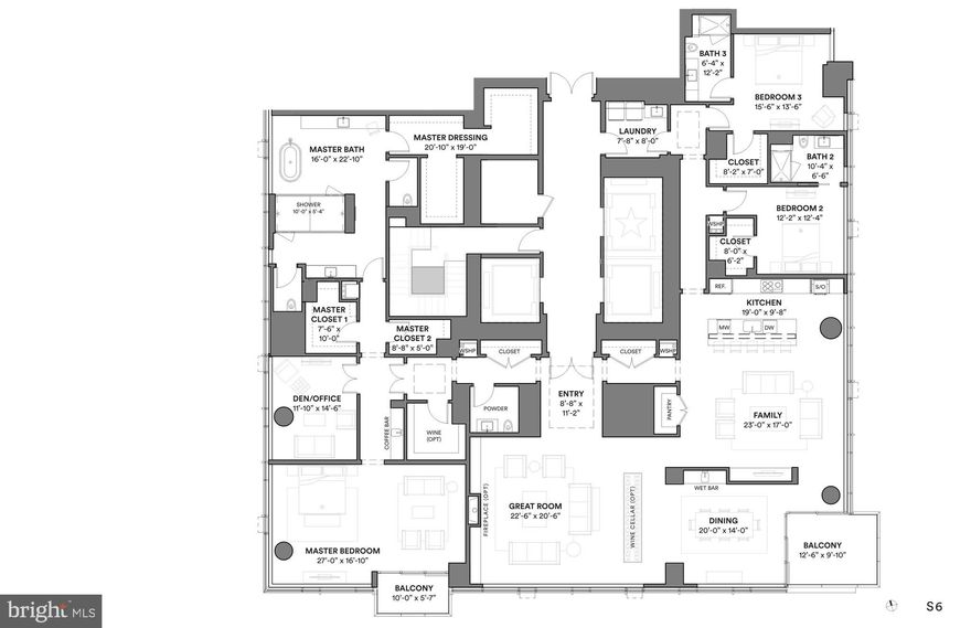 Welcome to The Laurel. Named for Pennsylvania s state flower, The Laurel introduces a lifestyle worthy of this final residential opportunity on prestigious Rittenhouse Square. With hotel-like amenities included for all owners, we offer the carefree enjoyment of city living which includes an indoor and outdoor pool along with a stunning club room and expansive terrace overlooking the Square.  

This exquisite  Park View Estate will be move-in ready by fall 2025!  

Step through the elegant double-door entry into a formal living and dining area, where expansive southern views of the city immediately captivate. To the east, a chef’s dream kitchen awaits—boasting breathtaking views of the Delaware River and outfitted with top-tier Sub-Zero and Wolf appliances, a gas cooktop, custom fumed eucalyptus cabinetry, and striking quartzite countertops and backsplash.

Beautiful Oak Key Largo hardwood flooring by Mirage flows seamlessly throughout the home, adding warmth and sophistication.

The expansive southwest wing is dedicated entirely to the principal suite, offering over 2,000 square feet of thoughtfully designed luxury. This private retreat includes a spacious bedroom with a sitting area, a private balcony ideal for enjoying stunning sunsets, generous closet space, a private den, and an elegant dual bath designed for ultimate relaxation and pampering.
A dedicated parking space and storage unit are included. Inquire about additional parking availability.

*Please call our on-site sales team directly for more details and limited tour opportunities during construction phase.

***One parking space is included and additional parking spaces are available for $100,000 each***