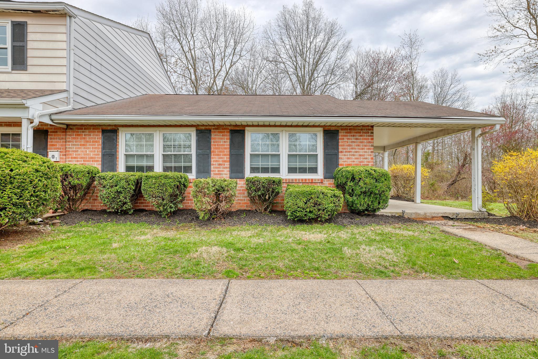 Welcome to 12 Stonegate Village Quakertown. This beautiful two bedroom one full bath condo has been completely renovated and updated. Amenities include: New Carpet, New Paint, New Dishwasher, New Bathroom Vanity, New Counter Top, Updated Kitchen, Remodeled Bathroom, Updated Complete HVAC System. The list goes on and on. This unit is TURNKEY and MOVE IN READY!