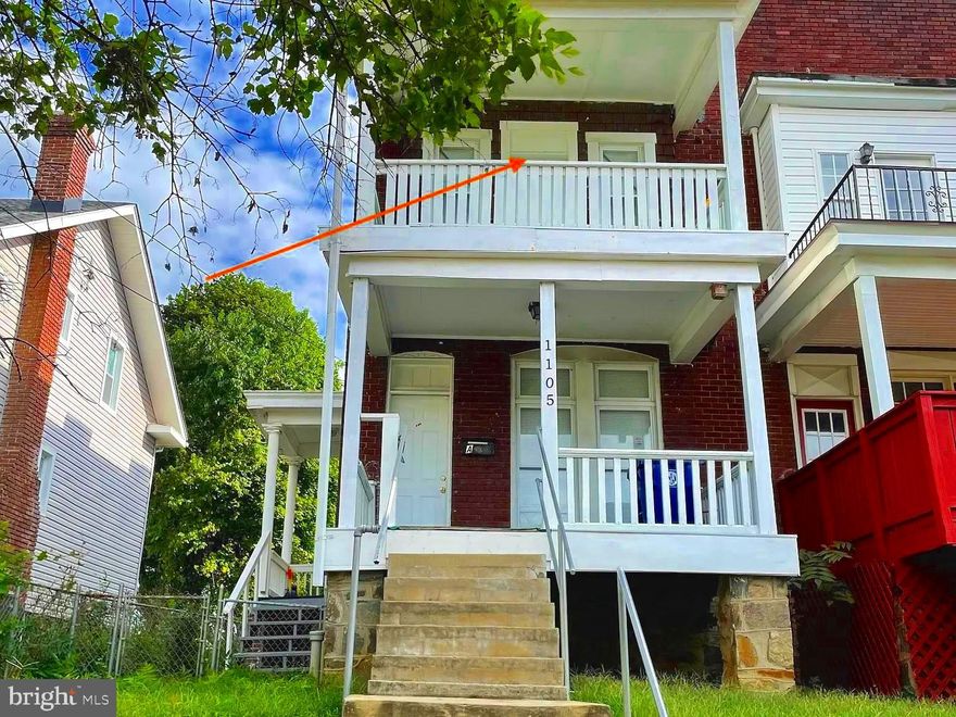Welcome to this charming and spacious second level unit offering comfort, convenience, and privacy in the heart of Baltimore! Enjoy the perks of top-floor living;  no neighbors above you, plenty of natural light, and peaceful views from your windows and balcony. This well-maintained unit features central air conditioning to keep you cool and the convenience of an in-unit washer and dryer, making laundry day effortless. The layout offers generous living space, perfect for relaxing or entertaining. Ideally located near local shops, dining, and public transportation, this home combines easy living with everyday convenience.