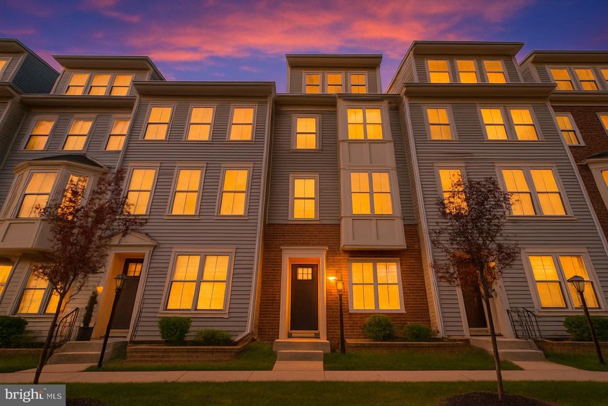 Welcome home to this stunning LEED-certified 4-bedroom, 4.5-bath townhouse offering four levels of beautifully designed living space in a quiet corner of the highly sought-after Oxford Square community—a neighborhood built for active lifestyles, with open green spaces and exceptional amenities including a swimming pool, fitness center, and more.

Perfectly located for commuters, you’re just minutes from Ft. Meade, I-95, I-295, the Dorsey MARC station, and BWI Airport.

Step inside to the welcoming entry level from either the scenic wooded front walkway or through the personal door to the one-car garage—featuring extra square footage, and custom-installed overhead storage. Here you’ll find a private bedroom with its own custom closet and en-suite bath that also includes a hallway door, making it ideal for guests, in-laws, or a home office. A well-organized laundry/mudroom with built-in custom storage (2022) completes this level.

On the open-concept main floor, enjoy a chef’s kitchen with stainless steel appliances (including a new dishwasher – 2024), gas range, granite countertops, light cabinetry, a large island with seating, and a custom-organized pantry. The spacious dining area flows seamlessly to a maintenance-free deck—perfect for relaxing or entertaining.

The third level offers a luxurious primary suite with two custom closets and a spa-like en-suite bath, along with an additional bedroom that also features its own en-suite bath and custom closet. 

On the top floor, you’ll find a sunny and versatile loft level with a full bedroom—including a walk-in closet—an additional full bath, and a flex room that works beautifully as a den, playroom, home gym, or second living area. This level also opens to a private rooftop deck—your own quiet retreat above it all.

Additional updates include new carpet (2022), ceiling fans (2022), custom closet systems (2022) in three bedrooms, pantry, and laundry, updated blinds (2019), and fresh interior paint throughout the home (2022).

This home is within walking distance of Hanover Hills Elementary School and Thomas Viaduct Middle School. 

With its thoughtful design, modern upgrades, and access to amazing community amenities, this home is the perfect combination of comfort, convenience, and lifestyle. 

Don’t miss your chance to make it yours!