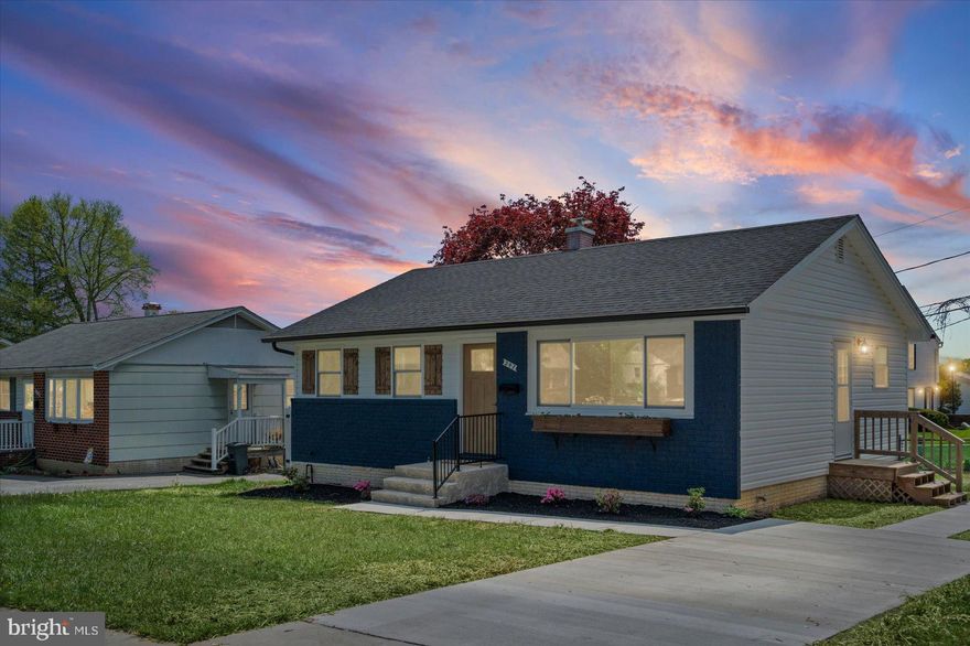 Adorable, newly renovated, 3BR/2BA Rancher located on a quiet street.  Park in the newly poured concrete driveway and make your way past the newly planted landscaping to the door of your new home.  Step inside a home filled with natural light, an open floor plan, a soft color palette, recessed lighting, luxury flooring and new carpeting.  The main living space features a spacious living room with a picture window and an eat-in kitchen.  The kitchen features ceiling-height cabinets, including a pantry cabinet, stainless steel appliances, granite countertops, and a deep stainless sink under a window.  Down the hall you will find two sizable secondary bedrooms, a larger primary bedroom, and a newly remodeled full bath with tile from the tub to the ceiling.  The finished lower level offers additional living space featuring a full bath with a walk-in shower, a large recreation room, laundry, and utilities.  Step outside from the kitchen to a fenced yard offering ample green space and possibilities.  This move-in-ready home is ideal for any new homeowner and is located near shopping, restaurants, and commuter routes.