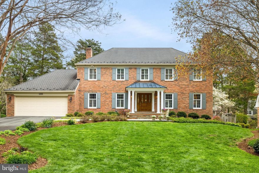 Nestled in the tranquil yet convenient Lynwood neighborhood of McLean, this exceptional home offers elegant living in a serene setting with sidewalks, mature trees, and wide streets. Ideally located near major commuter routes such as the GW Parkway and the Capital Beltway, it provides easy access to downtown McLean, Tysons Corner, and Washington DC.  The home also sits in the McLean HS / Longfellow MS / Franklin Sherman ES school pyramid, and has easy access and close proximity to The Potomac School.

The outdoor space is a true retreat, featuring a heated pool and spa with jets, complemented by a new Polaris system (2024), new pool cover (2023), new filter and lighting (2024), and updated tile and coping. The fully fenced backyard is enhanced with gorgeous, extensive hardscaping, mature landscaping, stone walkways, and a functional shed. An expansive Trek deck with elegant metal railings and steps leads down to the pool.

Inside, the main level impresses with hardwood flooring, plantation shutters, crown molding, and chair molding. The two-car garage features fresh paint, a newly epoxied floor, and additional storage space. A welcoming foyer with a tiled floor and curved staircase is illuminated by a Restoration Hardware chandelier. The kitchen was built by high-end remodeler BOWA, and boasts a marble-topped island, granite counters, custom backsplash, luxurious cabinetry, and a built-in coffee/beverage station. Premium appliances include a Viking 6-burner gas cooktop, Wolf vent hood, Wolf double oven with warming drawer, Sub-Zero refrigerator, Dacor under-counter microwave, and Miele dishwasher. The adjoining family room offers a gas fireplace and large window overlooking the lush backyard. A gracious living room with another gas fireplace, formal dining room, and an office with custom shelving provide elegant and functional living spaces. A main-level full bathroom features an elegant glass shower, and the full-sized mudroom includes a washer/dryer, second refrigerator, counters, utility sink, and extensive cabinetry.

The upper level continues the refined finishes with hardwood floors and plantation shutters. The spacious primary suite includes a gas fireplace, two walk-in closets, and a luxurious en suite bath with dual sinks, soaking tub, and separate shower. Three additional bedrooms are served by two beautifully updated hall bathrooms.

The walk-out lower level provides easy access to the pool, hot tub, and patio. A massive recreation room features custom built-ins and a gas fireplace, and the wet bar includes an ice-maker, refrigerator, and microwave. A private fifth bedroom with a cedar closet and exterior egress is ideal for guests or extended stays, served by a full bathroom with a custom glass shower and lighting. A separate gym/bonus room completes this versatile level.

Modern utility features include a Generac whole-house generator, on-demand tankless water heater, natural gas, and ADT security system with four cameras. A Sonos sound system with indoor and outdoor components conveys and ensures a seamless audio experience throughout the home and back patio.