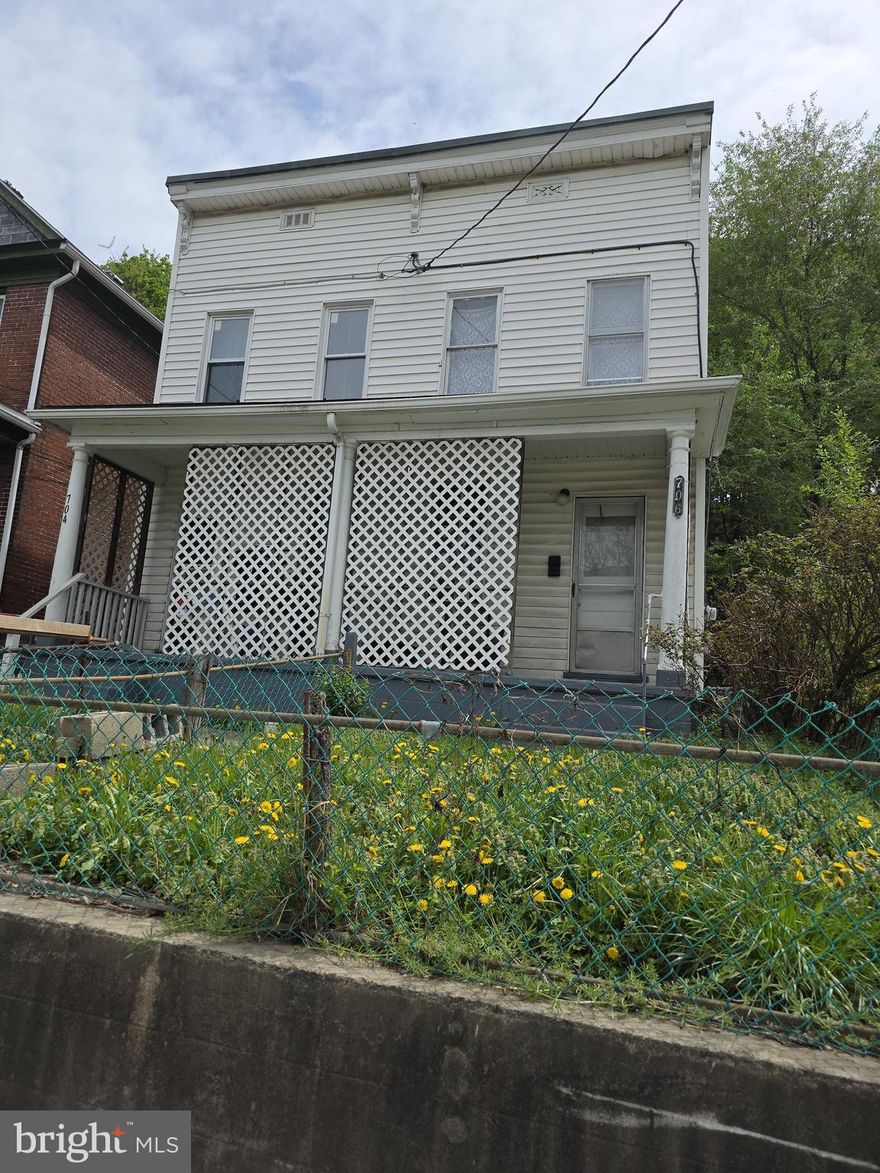 This is an income producing duplex. One side pays $800 a month, the other $750