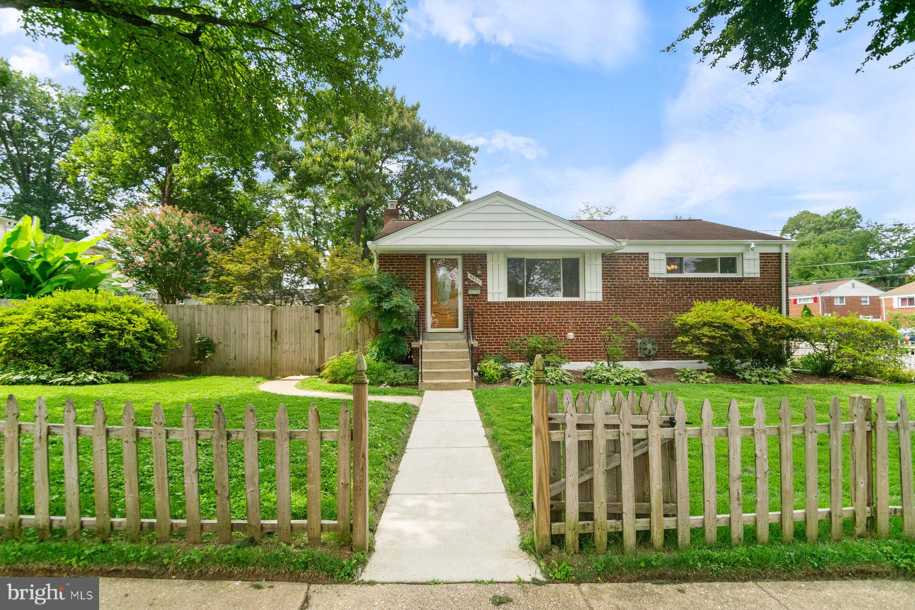 ***Join us for Kona Shaved Ice this Sunday 8/24 2-3pm!***
Great investment opportunity! Don’t let this one get away! 2820 Harris Avenue is more than just a house; it’s a rare find with space, privacy, and a backyard that feels like your own escape. Set on a wide corner lot, this all-brick ranch-style home is tucked behind a fence, framed by a blooming dogwood and vibrant azaleas. Step inside to original hardwood floors, three bedrooms, two full baths, and a finished lower level offering plenty of extra space.
The kitchen is updated with granite counters, fresh cabinetry, stainless appliances, and a gas stove. Everything’s move-in ready—fresh paint, a whole-house generator, and a recent electrical upgrade mean you can settle in without a worry. Out back, the fenced yard is your own private retreat, complete with a patio, banana tree, and two storage sheds.
Location? You’re minutes from shops, restaurants, Metro, ICC, I-495, and D.C. This is a home that’s been cared for and improved, and it’s ready for its next chapter.
The seller will entertain up to a 3-2-1 buydown, making your purchase even more affordable. Don’t wait, homes like this move fast. Come see it today and make it yours!