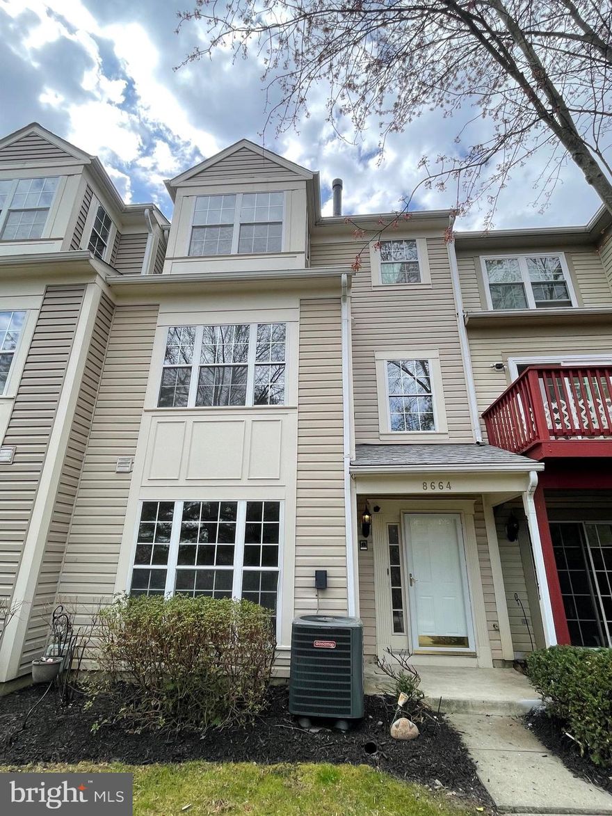 Beautiful and rarely available 3 bed 2.5 bath TH in the highly coveted Andover community of Randallstown 21133. This exquisite 3 level home boasts incredible size at nearly 2,000 SqFt! The main level features brand new wide plank LVP flooring throughout. A spacious living / family room and dining room. An open kitchen with light grey cabinetry, quartz countertops, and all new stainless steel appliances. There is also a large pantry closet and a half bathroom. The 2nd level includes 2 large bedrooms with ample closet space, 1 full bathroom, and laundry room. The 3rd level is your primary suite with a cathedral ceiling, ensuite bathroom with all new vanity and tile work including a standup shower and soaking tub. There is a gas fireplace, a wet bar, and a massive walk in closet. This home is in a stellar location, close to everything, and ready for you to move right in! There is also a community pool for your enjoyment. Schedule your showing today!