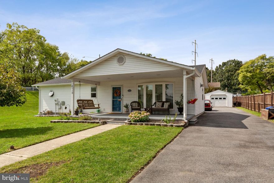 You do not want to miss this beautifully maintained Rancher nestled at the end of a Cul-de-sac! This home shows so much ownership pride! Spacious floor plan with 4 large bedrooms,  and a massive rear addition with family room perfect for entertaining. Updated primary bath with dual vanities and tiled shower.  HVAC replaced in 2019, washer and dryer in 2021, new vinyl flooring 2023 and a brand new roof and gutter system. Detached. 1 car garage and rear shed for additional outdoor storage. Huge driveway with ample parking of over 10 cars. Meticulously maintained yard with plenty of space for outdoor activities and entertaining including a Private Hot Tub nook!  Easy access to shopping and 695 & 95 access. Come see for yourself!