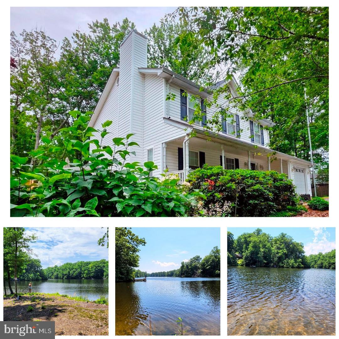 BEAUTIFUL LAKE FRONT HOME!!! Convenient location to Patuxent River NAS main gate with an approximate 35 minute commute! Only a short walk thru the woods to the Lake, this 1.4 acre property offers endless opportunities, serenity & privacy! Perfect for cookouts & get togethers! Looks Amazing with FRESH PAINT & NEW CARPET!!! INTERIOR PHOTOS COMING MONDAY!!! Home Features a Cozy Front Porch * Main Level Features: Entrance Foyer with Hardwood Flooring & Crown Molding - Living Room with Hardwood Flooring, Crown Molding, Fireplace & Built-In - Dining Room with Chair Rail Molding, LVT Flooring & French Door to Deck – Kitchen with Oak Cabinets, Built-in-Desk, Pantry, Newer Deep Sink & Garden Window - Laundry Room with Washer and Dryer, Built-in Shelves, Separate Sink - Powder Room * Upstairs you have 3 Bedrooms which includes the Primary Bedroom with a Walk-in-Closet & Primary Bathroom with a Large Jetted Tub, Ceramic Tile, Double Sink & Separate Shower - Hall Bath * In the Lower Level you have a Spacious Rec Room with Ceramic Tile Flooring and a small Wet Bar/Kitchenette with Cabinets, Sink, Refrigerator & separate Freezer (which could be used as a 4th bedroom if needed) - Safe Room/Den -Full Bath with Shower - Patio Door to Hardscape Patio & Side Yard * Deck * One Car Garage with Pull Down Stairs to Attic * Nicely Landscaped with lots of beautiful flowers & flowering trees * Generac hookup in Garage with a Portable Generator as-is * Also has been updated with a New: Garage Door, Roof with 50 year shingles, Leaf Gutters with transferrable warranty, 80 Gallon Hot Water Heater/2years, Crown Molding, HVAC/3 years ** On Lake Lariat you can enjoy Fishing, Swimming, Boating, Canoeing, Kayaking! Not far from Solomons Island, Patuxent River, Chesapeake Bay, Shopping & More! SELLER OFFERING $3000 BUYERS CLOSING HELP WITH AN ACCEPTABLE OFFER