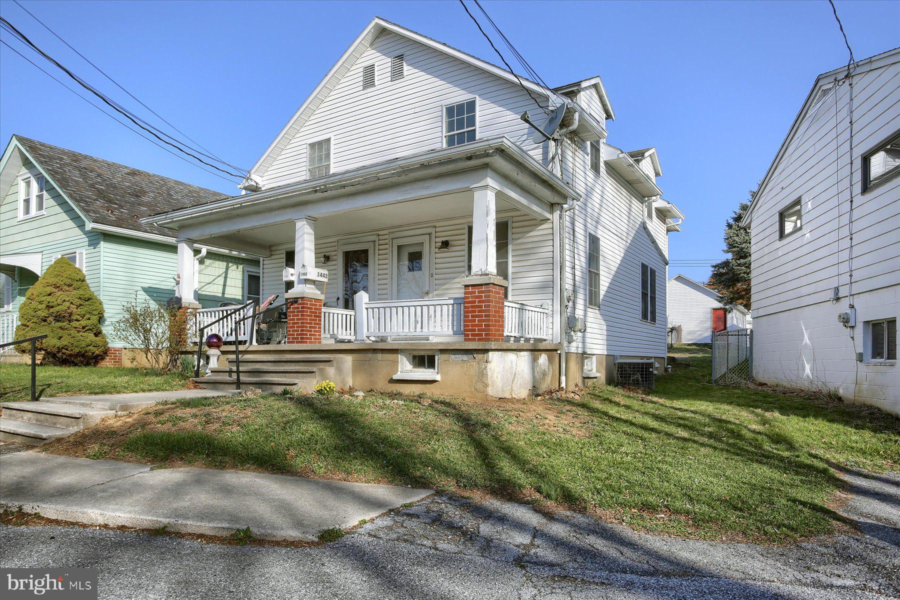 Great property in Derry Township School District!  This cozy gem has been updated inside and would make a fantastic starter home or a winning investment property.  An open floor plan allows for easy living and a nice flow from kitchen to dining area to living room.  Lots of light and beautiful updated flooring.  Upstairs you will find two bright bedrooms, and a full bath with tub shower.  There is a lovely yard offering all kinds of possibilities and a detached garage with entrance from the alley.  Plenty of room for storage in the basement.   Central air and efficient gas heating system.  Sit on your front porch and plan for all of the activities that are truly MINUTES away - shopping, restaurants, Hersheypark, the Hershey Theatre and so much more!  Don't let this one pass you by!