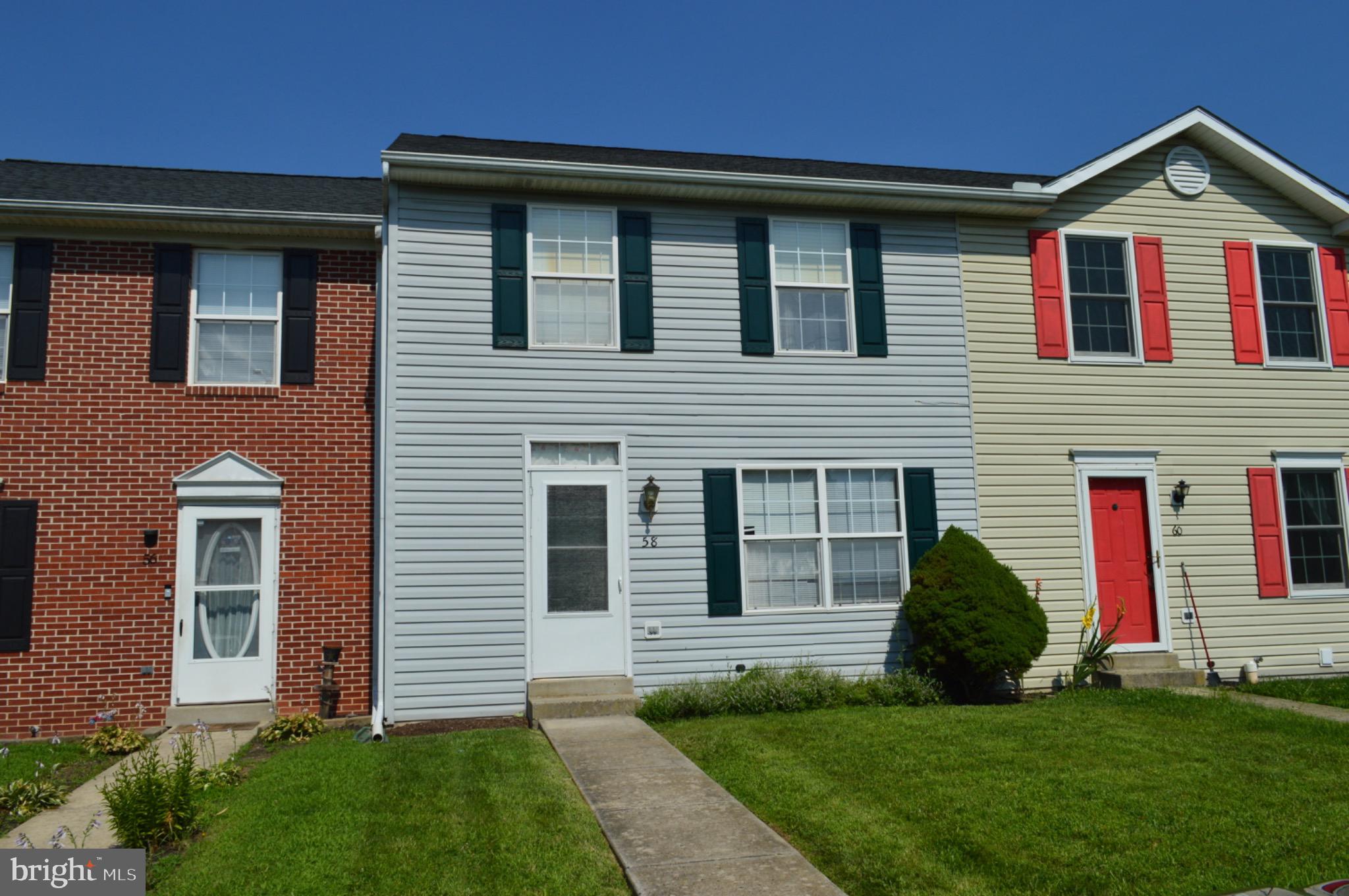 This charming Colonial townhouse in Littlestown Borough offers a perfect blend of comfort and functionality. With three spacious bedrooms and a well-appointed full bathroom, this home is designed to meet your everyday needs. The inviting eat-in kitchen is equipped with modern appliances, including a built-in microwave, dishwasher, and electric oven/range, making meal preparation a delight. Enjoy the convenience of a washer and dryer, ensuring laundry days are hassle-free. Natural light fills the living spaces, enhanced by ceiling fans that provide a refreshing breeze. The walk-in closet in the primary bedroom offers ample storage, while the full basement presents endless possibilities for customization-be it a cozy family room, a home gym, or additional storage. Step outside to a level rear yard, perfect for outdoor gatherings or simply enjoying a quiet moment in nature. With assigned parking for two vehicles, convenience is at your doorstep. Built in 2000 and maintained in good condition, this home is ready for you to move in and make it your own. Experience the warmth and comfort of this inviting space, where every detail has been thoughtfully considered to create a welcoming atmosphere. Don't miss the opportunity to call this delightful townhouse your new home! *** Strictly SOLD. AS-IS ***