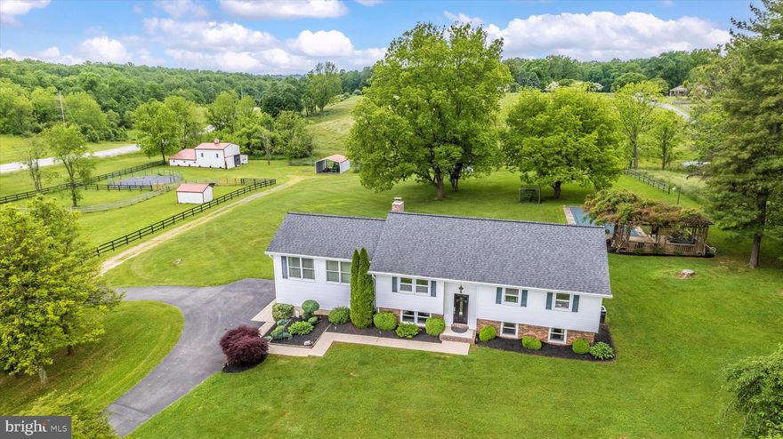 Do you like breathtaking sunsets?  Need some elbow room?  Don't want to make improvements to your next home?  Sharpen your pencils as this property will check your boxes.  This superior property is over 7 scenic acres.  it is currently set up for horses or livestock but can easily convert to other uses.  The home has been meticulously cared for over the years and has recent updates throughout.  

Charming and functional barn with water and electric, grooming area, matted stalls. Additional storage building for your equipment.  Several fenced pastures and paddocks for easy pasture rotation. 

The pool has not been used in several years and can be brought back to a functional pool or filled in by the next owner - being conveyed as-is. 

Seller requires a rent back to @ 9/11.