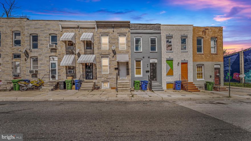 1332 McHenry St. is a charming row house located in the heart of Baltimore, Maryland. This well-maintained property features 1 bedroom, 1 bathroom, an office or additional living space, and a spacious living area, making it an ideal home for a small family or young professionals.

Upon entering the home, you will be greeted by an inviting living room with ample natural light and updated LVP flooring. The eat-in kitchen is perfect for hosting intimate dinner parties or enjoying meals with loved ones, and  is well-appointed with stainless steel appliances and plenty of storage space, making meal preparation a breeze.

Upstairs, you will find a cozy bedroom, and office space, with plush carpeting and ceiling fans, providing a comfortable space to relax and unwind after a long day. The full bathroom features a tub/shower combo and a sleek vanity with ample counter space.

Outside, a fenced-in backyard offers an oasis for entertaining guests or enjoying outdoor activities. 

Located in the desirable neighborhood of Mount Clare, 1332 McHenry St. is situated just minutes away from local restaurants, shops, and entertainment options. With its convenient location and modern amenities, this home is an excellent opportunity to experience the best of Baltimore city living.