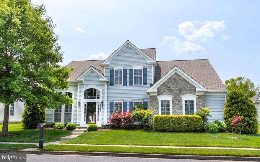 Easton Club East - This beautiful McDaniel model features a living room, formal dining room, family room with gas fireplace, open kitchen with under counter lighting, breakfast nook, 1st floor primary suite and powder room.  The 2nd floor has 2 guest bedrooms and bath, loft/office area and finished walk-in attic.  Exterior features include attached 2-car garage, underground lawn irrigation, paver patio and covered porch. Efficient natural gas heat (2-zoned) and central air.  Plantation shutters.  New roof 2019.  Immaculately maintained.  Community amenities include outdoor pool, tennis courts, Bocce court, exercise paths, community clubhouse, putting green and gazebo/picnic areas.  Ready for immediate occupancy.  55+ age restricted section.