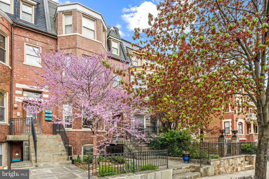 Spacious and stylish 2BR/2BA condo in the heart DC, offering the perfect blend of historic charm and modern updates. This home features hardwood floors, high ceilings, an outdoor terrace, and a cozy gas fireplace. The kitchen is equipped with updated appliances, including a brand-new gas stove (2025), refrigerator (2024), Bosch dishwasher (2022), and microwave (2020). Recent upgrades include a new HVAC system (2024) and garbage disposal (2025).

Tucked on a quiet street, enjoy the convenience of city living without the congestion of through traffic. Just three blocks from a full-service grocery store, two boutique gyms, dog daycare, and top-tier dining, including the Michelin-starred Rooster & Owl. A short walk to the vibrant 14th & U corridor and only one block from Meridian Hill Park, home to the historic Sunday drum circle. Excellent walkability with easy access to the Green & Yellow Metro lines—this is DC living at its finest!