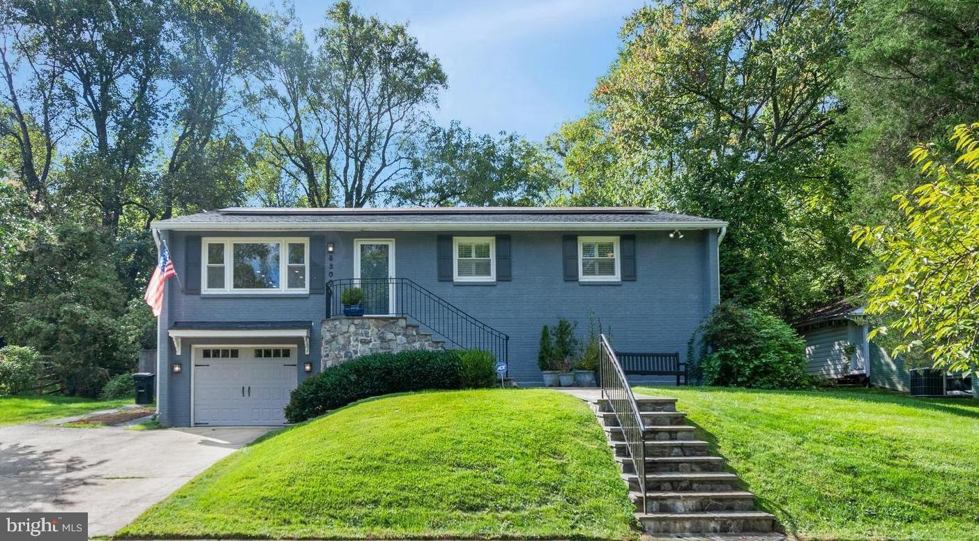 8300 Beech Tree Road is a beautifully renovated four bedroom, three full bathroom home with an expansive yard, patio, and swimming pool in highly sought after Burning Tree Village.
Upon entering the home, you’re greeted by a spacious living room that flows into the dining area and kitchen. The newly renovated kitchen design was completed by Jack Rosen Kitchens - seamlessly blending luxurious modern elements while maintaining a timeless design. Truly the heart of the home, this eat-in kitchen is equipped with high-end appliances such as a Wolf induction stove and a Sub-Zero fridge, a designer backsplash, and an expansive quartz island. The main level also features a light filled family room which overlooks the pool and backyard.
The primary bedroom features an ensuite bath with double vanity. Two additional well-appointed bedrooms are located on the main level along with a full bathroom providing convenience and comfort.
The lower level features a large family room with custom built-ins, along with a bedroom and full bathroom. An attached one-car garage and storage provide added convenience. Further benefits include a storage room and laundry area with Speed Queen Washer, Bosch Dryer, and leased solar panels.
A true oasis nestled in the heart of the neighborhood, this gorgeous property is perfect for entertaining with the large swimming pool inlaid with beautiful hardscaping and patio, luscious green fully fenced yard with wonderful mature landscaping. One of the home's most delightful features is its connection to nature as it looks directly out onto Beech Tree Park. A five minute walk to Burning Tree Elementary and a few blocks from Thomas Pyle Middle, making school commutes a breeze. Easy access to 495/270, Downtown Bethesda, Potomac, DC and Northern VA.
Don't miss this opportunity to own this exceptional home in one of the most desirable neighborhoods in the Whitman school district!