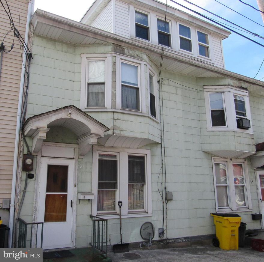 *Highest and Best deadline 6pm Monday 4/28* As the old saying goes- don't judge a book by its cover! This home has solid bones and has had the same owners for 60+ years! With almost 1500 sq ft. of living space, there's much more than meets the eye! The first floor features a spacious living room, dining room, and generous eat-in kitchen with access to the covered porch. 3 bedrooms (1 is a walkthrough) and a full bath complete the second floor. Head on up to the attic which is already partially finished and could easily be converted to a 4th bedroom. Check out the full basement which features a concrete floor, workshop area, shower and lavatory, as well as a walkout to the lawn tool/toy storage area. Some notable improvements and features include 200amp electric, hardwood underneath much of the carpet, vinyl windows, fenced-in yard, and off-street parking in rear of home. Oil heat, public water/sewer. A little TLC can go a long way with this one! Schedule your showing to see for yourself!