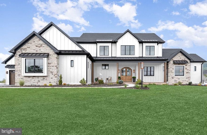 Biltbold presents 10 Sailfish Dr, a award winning Parade of Homes entry in the exclusive Glendale Estates.  This stunning dream home has a functional open floor plan that is ideal for entertaining and is brimming with custom craftsmanship.  

A classic white farmhouse exterior greats you and leads you into the bright and airy inside.  The foyer features a stunning view through the back of the home to the panoramic view of the Blue Mountains.  Equally as captivating is the three story staircase that is open from the second floor loft through to the finished basement below.  Stepping through to the great room which is open to the kitchen and dining room, the ceiling is vaulted with custom beams which carry through to the covered rear porch.  Two fireplaces are featured for indoor and outdoor enjoyment.  The kitchen is appointed with custom cabinetry, GE Cafe appliances and a 10' island, a working pantry is adjacent for easy access.  The home also features a spacious mudroom with multiple storage options and convenience to the adjacent laundry room.

Tucked away off of the great room is the owners suite, featuring a vaulted ceiling, custom beam work and a large bathroom with split vanity, custom shower and large walk in closet.  Also featured is a first floor bar, with a serving window to the deck, perfect for cocktail parties all year round and epic cookouts!

In the lower level, a large rec room features a second bar/kitchenette area, dining/card table zone and a private bedroom suite for overnight guest.  The entire lower level features unobstructed windows to add plenty of natural light and a covered patio area which extends to the rear yard.

Like all of Biltbold homes, this one is constructed with extra care to be energy efficient and comfortable throughout the entire home.  Biltbold leverages geothermal technology, high efficiency heat pumps, upgraded insulation and advanced framing techniques to ensure a tightly crafted envelope.  

This home is complete and ready for its new owners.   Agent has a financial interest.