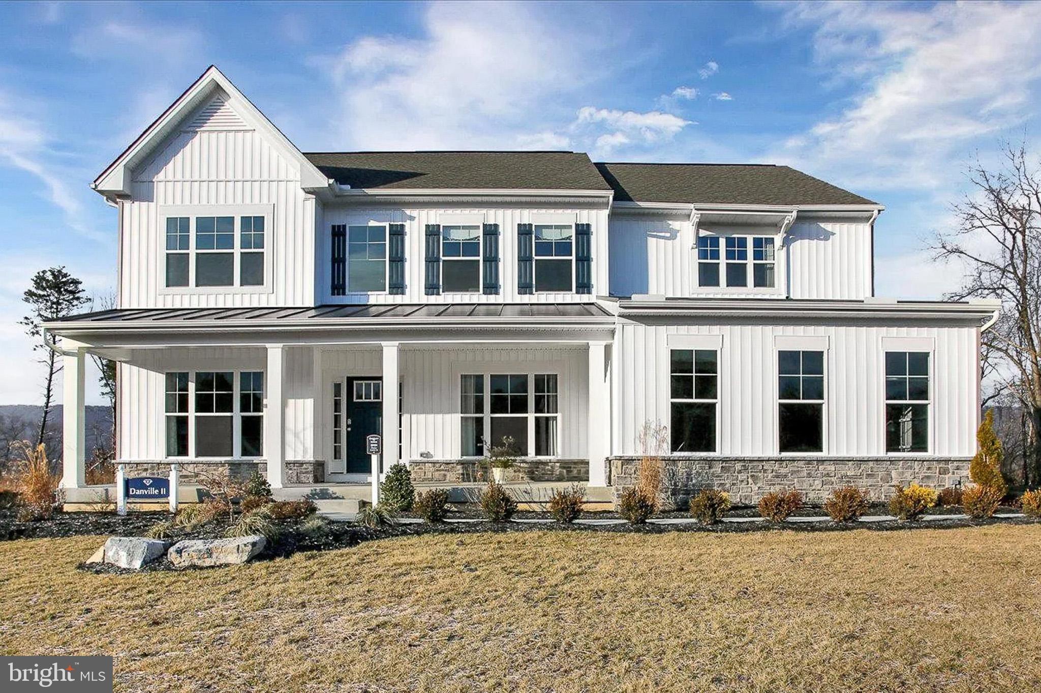 THIS HOME IS TO BE BUILT! NO MODEL HOME ON SITE!
As you walk into the beautifully designed Danville 2 you are greeted by a large open foyer. The whole first floor feels as if it is one open space as you easily move through the library, dining room, great room, breakfast nook, and kitchen. Each room flows effortlessly into the other giving the whole home an open and airy ambiance. The Kitchen has a tremendous amount of space, plenty of cabinets, and a walk-in pantry, making storage and organization plentiful and entertaining easy and manageable. The first floor also features a private home office, with the option of converting it a guest room suite - complete with a full bath, and an arrival center with a generous amount of options that this area can be customized to suit your wants or needs. The second floor includes the Owner's Suite, 3 additional bedrooms, all with walk-in closets, a full bath, loft, and a comprehensive laundry room full of counter space. The Owner's Suite with an expansive bedroom flows into a hallway with dual walk-in closets to the Owner's Bath. The Owner's Bath comes standard with two separate vanities, a large tub and shower, a water closet, and a reach-in closet. Additional Owner's Bath options include a Roman-style, with more open shower nestled within an alcove with a tiled bench seat, and a Venetian-style bath, that features a deep, enclosed shower and expanded walk-in closets. The second level has ample space to accommodate an optional additional bedroom, in place of the loft, hall bath and laundry room. We have 10 beautiful country homesites with rolling hills available ranging from .67-16.7 acres. Don't miss this opportunity to have a large lot with a gorgeous new home built to your wants and needs! Nestled in the heart of Maryland, Conowingo is a captivating city that effortlessly combines small-town charm with a strong sense of community. Delight in the vibrant local farmers market, charming restaurants nearby, and experience the joy of its welcoming local playground and dog park only a short drive away. With convenient access to marinas, unique boutique shopping destinations, well-connected major highways, and proximity to world-renowned hospitals, Conowingo is a haven of both tranquility and modern convenience.