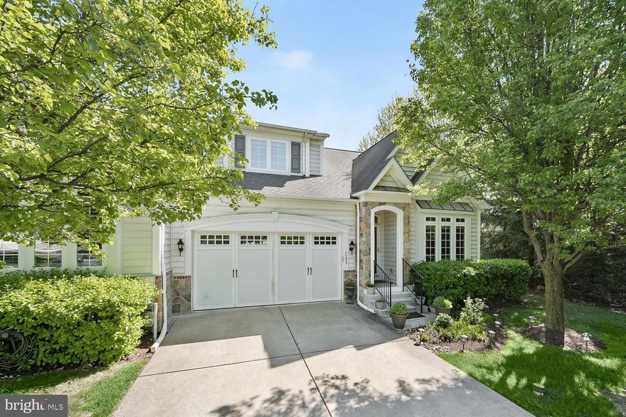 Exceptional end-unit townhome in the sought-after Fairway Overlook, a premier active adult neighborhood that backs to The Timbers at Troy golf course. Offering upgrades throughout, soaring ceilings, classic moldings, sundrenched windows, stately columns, and gleaming hardwood floors! 
Living room highlighted with cathedral ceilings flows into the formal dining room adorned with
light-filled bay window, and tray ceiling. Enjoy cooking your favorite meals in the kitchen that is fully equipped with granite countertops, stainless steel appliances, 42” cabinetry, breakfast bar, and pantry. Fabulous family room showcases a soaring two-story vaulted ceiling with a stone gas fireplace, and direct access to the deck. Retreat to the main level primary bedroom suite highlighted by a tray ceiling, glass door to the deck, walk-in closet, second closet and a luxurious private bathroom with a glass-enclosed tile shower. Powder room, laundry room, and garage access conclude the main level. 
Ascend upstairs where a spacious loft, two additional bedrooms, and a second full bathroom await. 
The fully finished lower level includes an expansive recreation room, with plumbing ready for a wet bar or kitchenette, exercise room, full bath, bonus room, and plenty of storage.