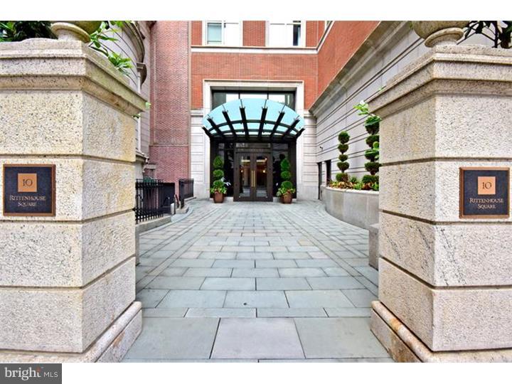 Photos coming! Ever just walk by and wonder? Wow, what an awesome looking building. I wonder what it be like to live there? Stop day dreaming and turn that dream into a reality! Here is your opportunity to live in one of the most prestigious building in Rittenhouse Square. 10 Rittenhouse Square, even the address is quite alluring. This condo with all of its custom appointments will certainly delight your senses upon entering the unit. Luxuriate in this two bedroom, 2 and 1/2 bath unit with beautiful balcony views of Rittenhouse Square. This condo features an open living room/dining room floor plan, gleaming hardwood floors, custom shutters, custom cabinetry and upgraded lighting and sound system. The kitchen features Poggenpohl Kitchen Cabinets, Granite Countertops, Sub-Zero Refrigerator and Viking Gas Cook-Top, Miele dishwasher. The spacious master bedroom features large custom walk-in closets and a large marble master bathroom with frameless glass shower and double vanity sink. 10 Rittenhouse Square offers such amenities as 24-hour concierge services and doormen, chauffeured luxury car, Fitness Center, Boardroom, Resident Lounge, Business Center, Indoor Pool, Yoga Room and Sauna. The unit includes 1-car parking in the private garage located in the building. There are approximately five years remaining on the Tax Abatement.