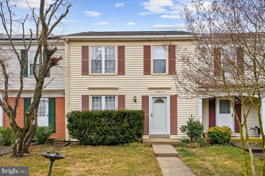 Adorable townhome in Pleasant Fields! Three bedrooms one- and one-half baths (2023). Gorgeous Engineering floors throughout. Upgraded eat-in kitchen with white cabinets, granite countertops, and stainless appliances (upgraded in 2023). There are plenty of cabinets and Built-in Bookcases.  The upper level has a large primary bedroom with an adjoining bath and a huge walk-in closet.  The family room is open and lets all the light in. Nice deck off the living room for summertime enjoyment. There is a place for a home office as well. New AC 2022. This home truly deserves an A+ rating!