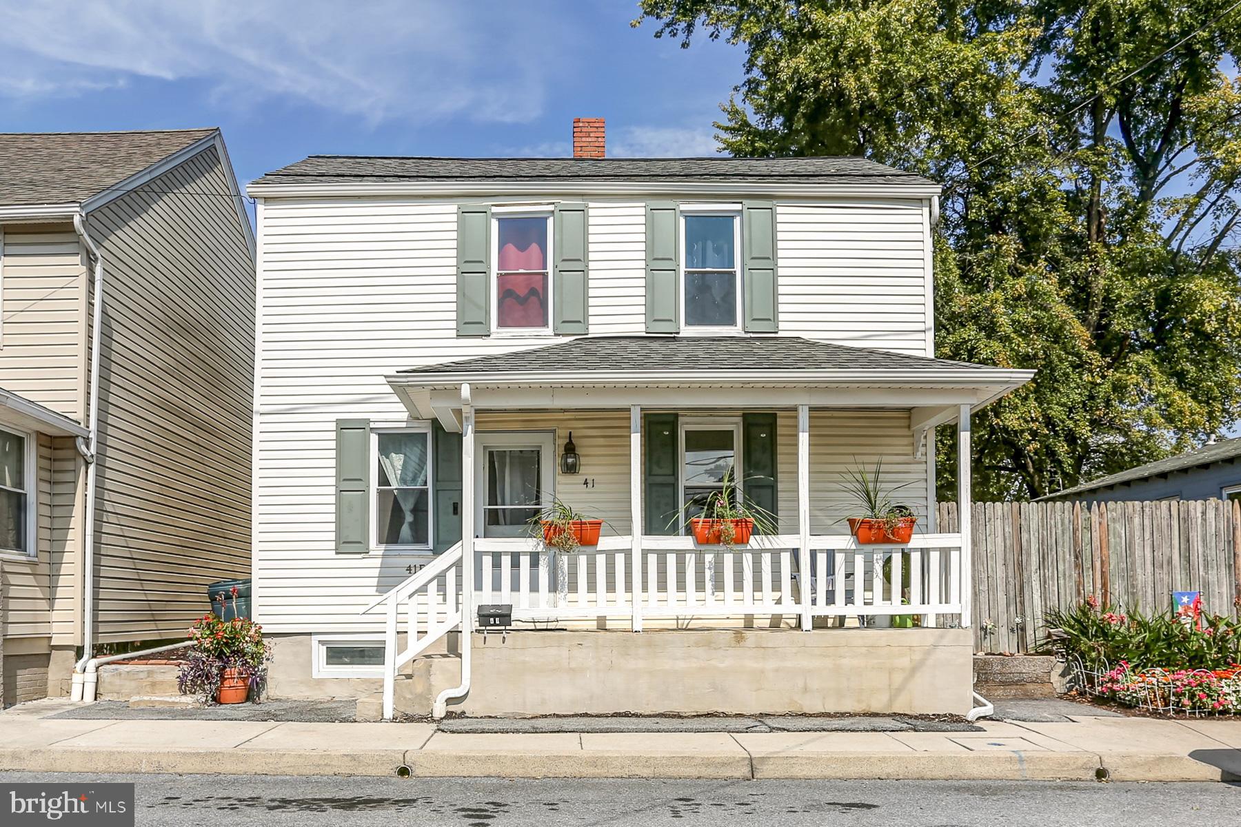 Welcome to this charming 3-bedroom, 2-bath single-family home featuring a spacious layout and thoughtful updates throughout, situated in the Middletown Borough. Step inside to find fresh paint and updated flooring that create a warm, move-in ready feel. The main level offers a bright living area, a dedicated dining room perfect for gatherings, and a functional kitchen with plenty of potential for your personal touch, plus a full bath, spacious bedroom and laundry room. Upstairs, you’ll find two more comfortable bedrooms and another full bath to accommodate family or guests. Outside, enjoy a large fenced-in yard—ideal for pets, play, or entertaining—along with a detached garage that provides extra storage or workspace. Relax on the inviting front porch or host summer barbecues on the rear deck, making the most of the outdoor living spaces this property offers. With its blend of character, updates, and outdoor amenities, this home is ready for its next owners to move in and enjoy.