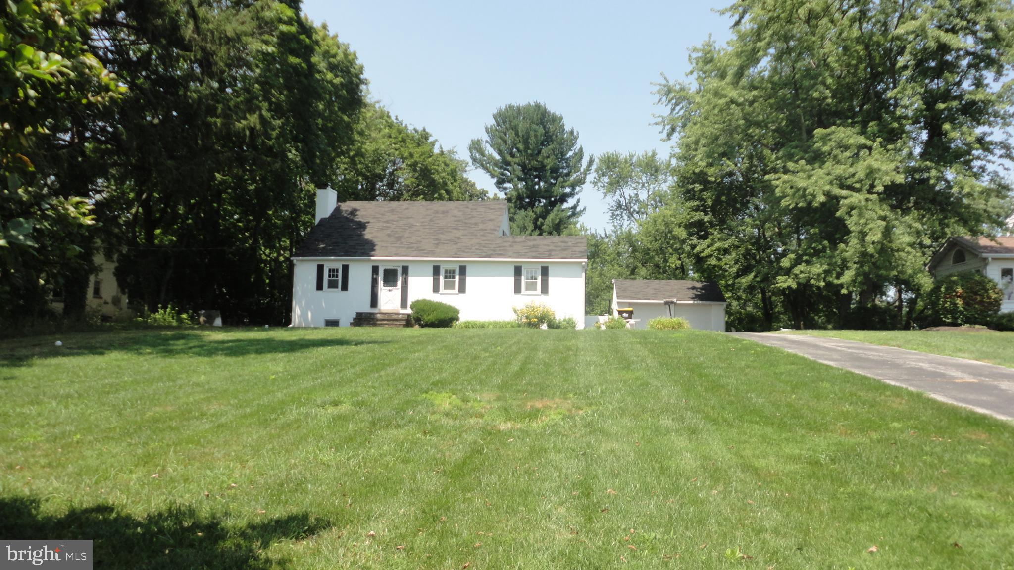 This well maintained home features 4 bedrooms and 2 full bathrooms and is located in West Norriton township. This property has lots of land for enjoyment. It is shy of an acre and is like being at your own park.
There is a 2 car block garage with a concrete floor and two 9 x 9 garage doors with electric openers. There is an 10 x 18 fenced in pet kennel for your pet.
The interior has been repainted and there is new carpeting installed. There is plenty of closet space and boast 3 cedar closets. This house has replacement windows through out. The basement is full and has high ceiling , and could be finished just how you like.
This sale is part of an Estate and is being sold in As Is condition. The Seller makes no warranty to the components of the property.
