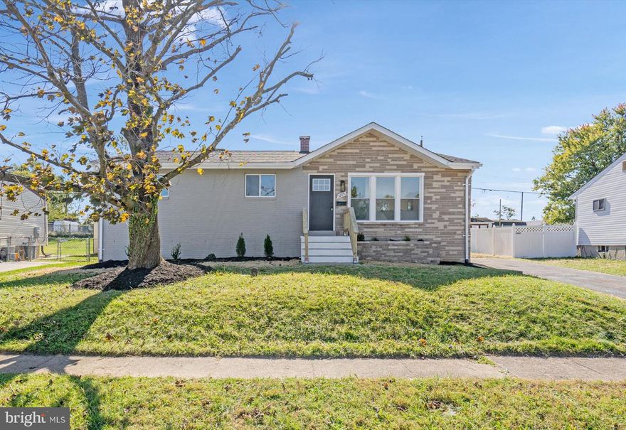 Charming renovated rancher with modern updates throughout! Step inside to discover beautiful new flooring that flows seamlessly across the open floor plan. The gourmet kitchen boasts sleek quartz countertops, stainless steel appliances, and ample cabinet space, perfect for any home chef. Enjoy the expansive, fully finished basement offering versatile living space, ideal for a family room, home office, or gym. Outside, the large backyard provides endless possibilities for entertaining, gardening, or relaxation. Don’t miss the opportunity to make this delightful home yours!