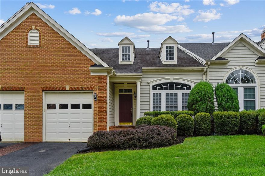 Spectacular Villa with open floor plan & vaulted ceilings on gorgeous lot backing to woods. This Home has it all!  Spacious  gourmet kitchen w/ large island, Corian counters, maple cabinets, and tray ceiling. Hardwoods on main level, sunroom addition w/ gas fireplace, 1st floor master bedroom w/ remodeled bath ,  oversized shower and tray ceiling,  2nd level has three large bedrooms & full bath, finished walkout lower level recreational room w/ full bath , custom built wet bar & family room. Newer  HVAC & Hot Water heater installed in 2019! Large brick paver patio in rear backing to woods and privacy. Located on quiet wooded court with plenty of additional parking spaces. One of the best in Bulle Rock! This villa's HOA Fee is Only $129 MONTHLY with option to join Bulle Rock's Clubhouse monthly!!!  Bulle Rock Amenities include indoor & outdoor pools, fitness center, walking & biking paths, billiards room, tennis courts & shuffleboard. HOA also takes care of all grass and landscaping, snow removal & World class golf course memberships available & minutes from I-95 and downtown Havre de Grace with shopping, antique stores and exquisite restaurants.