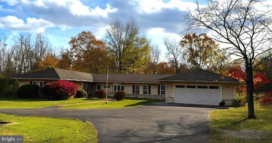 Jefferson County Planning Department confirmed that this 10-acre lot which is  zoned Rural can be subdivided into two additional parcels. This makes it an incredible opportunity to purchase, divide, and either sell the extra lots for profit or use the proceeds to pay down your mortgage. Nestled in a serene setting, this exquisite ranch-style residence offers a harmonious blend of tranquility and comfort, perfect for those seeking a grounded lifestyle. Spanning an impressive 3,664 square feet, this home features four spacious bedrooms two full and two half baths, ensuring ample space for relaxation and privacy. Step inside to discover a warm and inviting interior, where traditional charm meets modern elegance. The heart of the home is the country-style kitchen, complete with upgraded granite countertops, an island for casual dining, and a built-in microwave, electric oven/range, dishwasher, and refrigerator. The living spaces are enhanced by a stunning brick fireplace adorned with an elegant mantel and stately brick built-ins creating a cozy focal point in the main living area.  The large recreation room also provides additional space to spread out and enjoy the warmth provided by an additional wood burning stove while enjoying time with family and friends.  The thoughtful floor plan includes all entry-level bedrooms, ideal for guests or multi-generational living, while the primary suite boasts a luxurious walk-in closet and a spa-like bathroom featuring a walk-in shower. Outside, the property continues to impress with its meticulously maintained grounds. Enjoy the tranquility of your private above-ground pool, surrounded by lush gardens and mature trees, offering a peaceful retreat for relaxation and leisure. The dual patios are perfect for outdoor gatherings, while additional structures such as a second garage and a storage barn (both with electricity) provide ample space for hobbies and storage needs. Parking is a breeze with a circular asphalt driveway leading to an attached garage and a separate 3 car detached garage located to the rear of the home, accommodating multiple vehicles with ease. The secure storage options ensure that everything has its place, contributing to the home's overall sense of order and tranquility. With views of the garden and surrounding woods, this residence invites you to unwind and savor the beauty of nature from the comfort of your own home. It's no surprise that deer enjoy their lunch on the lawn and other wildlife frolic about without a care in the world! Experience the perfect blend of luxury, comfort, and convenience in this exceptional property, where every detail has been thoughtfully curated to create a true sanctuary. Embrace a lifestyle of rural tranquility in this country homestead where a lifetime of cherished memories are waiting to be made!