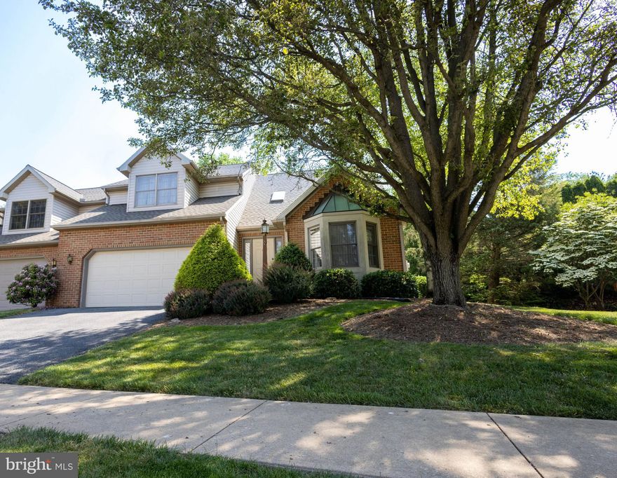 Spacious duplex in Manheim Township awaits its next owner.  This is a great opportunity to own a low maintenance home, with mature landscaping, excellent curb appeal and NO HOA!  The first floor features a large living room with vaulted ceilings, skylight and bay window,  a large primary suite with walk in closet and an attached handicap accessible primary bathroom, laundry room, powder room, eat-in kitchen, and a gorgeous 4 season room with its own zone for heating and cooling!  The second floor offers  two additional bedrooms,  a full bath and a cozy loft space.  There is a large unfinished basement- perfect for storage, or to be finished for additional living space.   The home also has an attached two car garage, with a wheel chair ramp . In addition, there is a chair lift from the main floor to second floor. (could be removed by buyer).   Notable upgrades include: new water heater 2022,  new roof 2018, new HVAC 2012, Sunroom addition 2000.  Showings available starting June 9, 2023