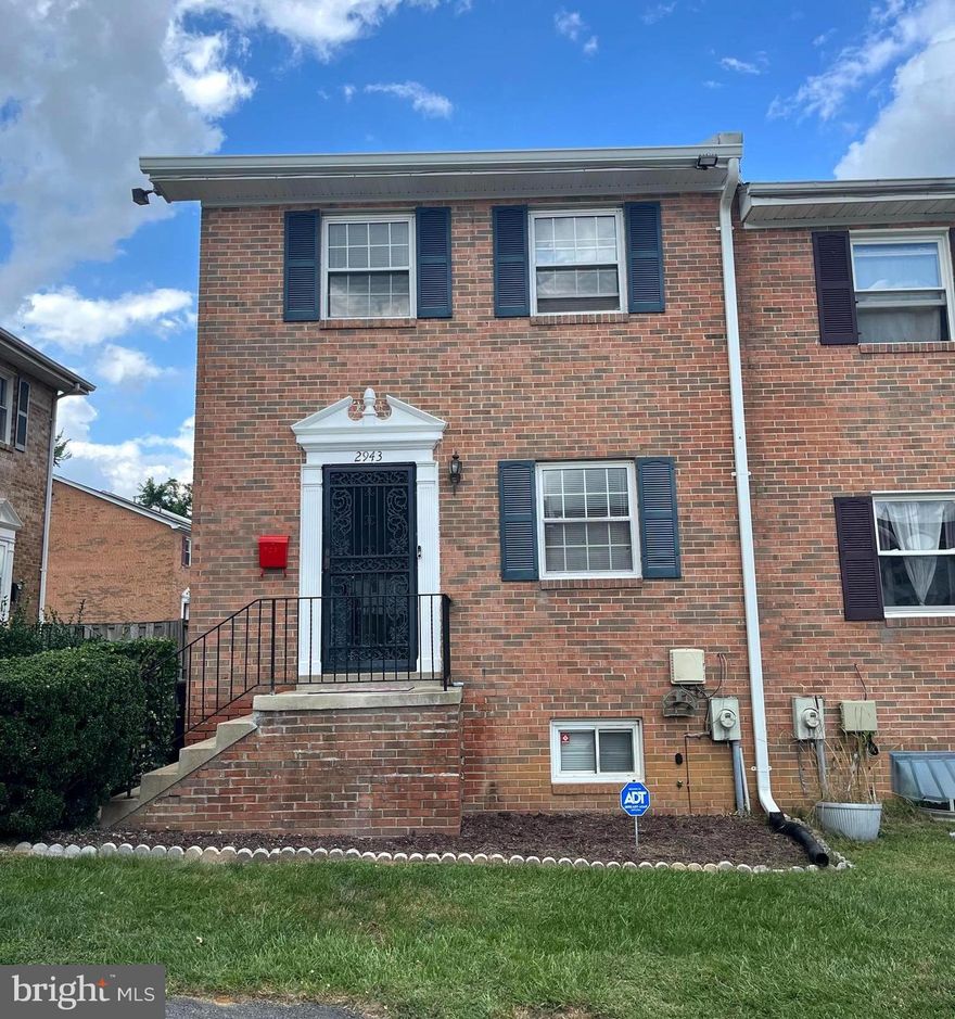 Welcome home to this tucked away three level townhome that boasts two spacious primary bedrooms, 1.5 bathrooms, large and bright eat in kitchen with sizeable pantry, wood floors, finished basement and fenced in rear yard. Great access to 495, Suitland parkway, Andrews AFB, Woodrow Wilson Bridge, and DC.