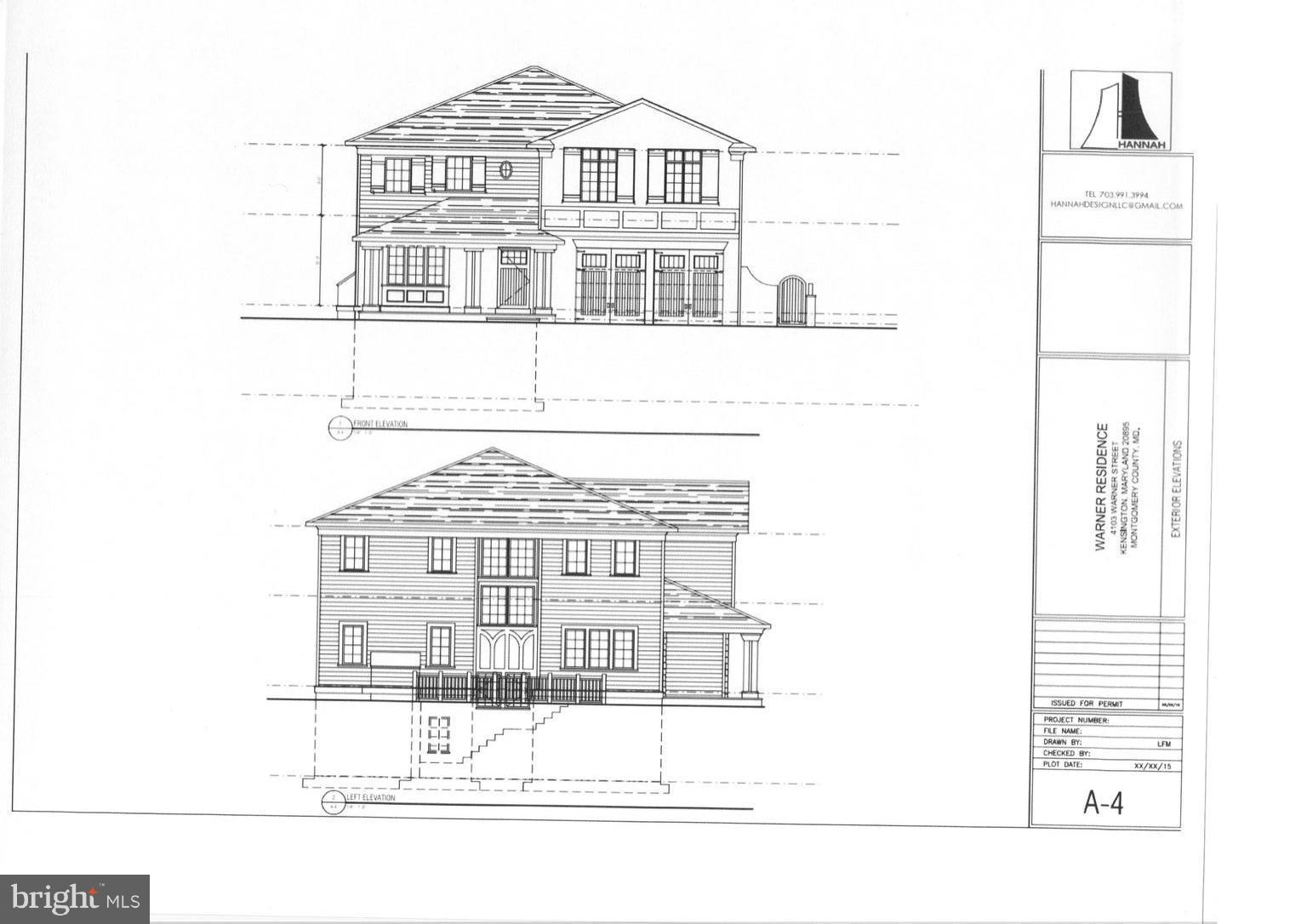 WARNERS ADDITION TO KENSINGTON - Residential