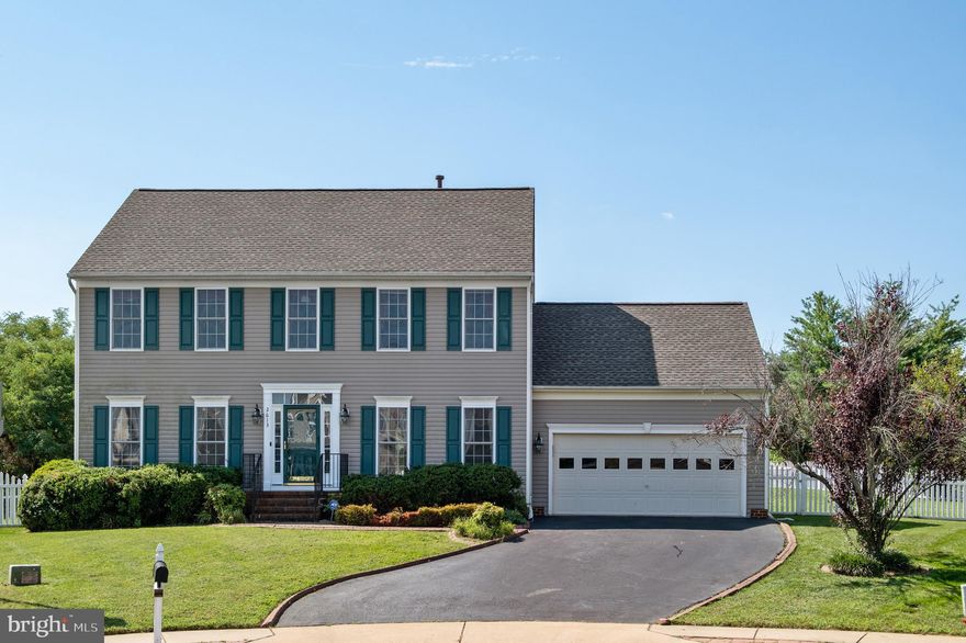 LOCATION LOCATION LOCATION! Sought after River Club neighborhood. Open foyer. The main level features a large formal dining room with crown molding and chair railing, a formal living area in the front, spacious family room with a bay window.  Bright eat-in kitchen with Stainless Steel appliances, granite counters, center island, and tons of cabinet space. Half bath on the main level. Upper level with bright primary bedroom, ensuite primary bathroom, and walk-in closet. 3 additional bedrooms, a full bathroom, and laundry on the upper level. Fully finished walk-up lower level rec. room with fireplace, 2 separate rooms that can be used as office/exercise/media room. 3rd full bathroom. Private fenced-in back yard. Just 5-10 minutes from Historic Downtown Fredericksburg and the VRE train line into DC or Richmond.