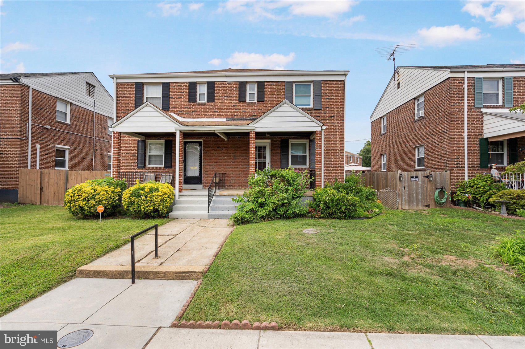 Welcome to 98 Kentway, a beautiful 3 bed, 2 bath semi-detached brick home nestled in a quiet and well-kept neighborhood block in Dundalk. This home features gleaming hardwood floors, ss appliances, new ceiling fans, lots of natural light, a high ceiling basement, spacious dining and living room areas and much, much more! The exterior has a shaded front porch, a beautiful custom backyard deck and a garage! Conveniently located near great restaurants, shopping, parks and 695/95 exits. Make an appointment to see it today!