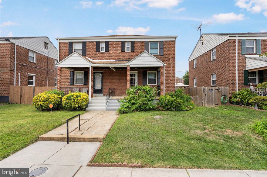 Welcome to 98 Kentway, a beautiful 3 bed, 2 bath semi-detached brick home nestled in a quiet and well-kept neighborhood block in Dundalk. This home features gleaming hardwood floors, ss appliances, new ceiling fans, lots of natural light, a high ceiling basement, spacious dining and living room areas and much, much more! The exterior has a shaded front porch, a beautiful custom backyard deck and a garage! Conveniently located near great restaurants, shopping, parks and 695/95 exits. Make an appointment to see it today!