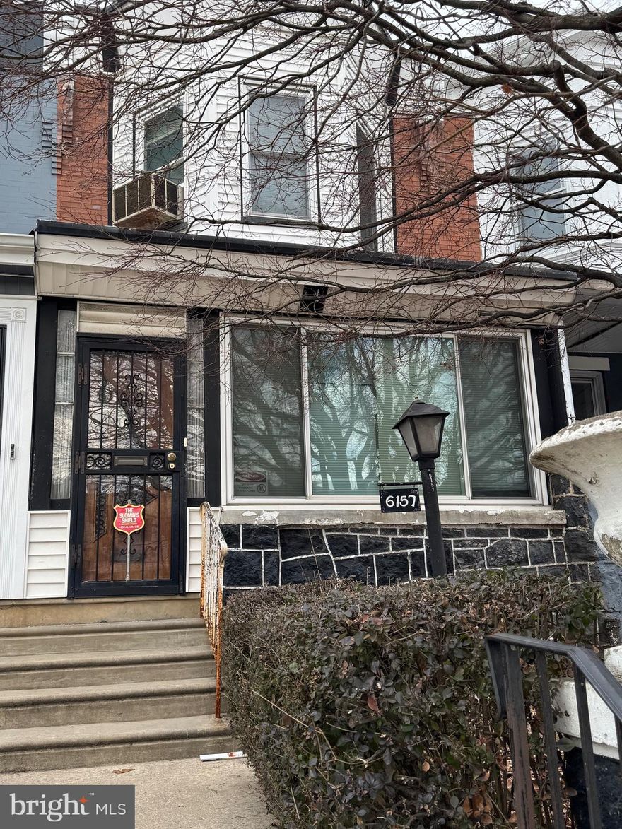 Investment Alert – 6157 Walnut Street, Philadelphia (Cobbs Creek Neighborhood)

Attention investors, flippers, and savvy homeowners! Here’s your chance to secure a property with incredible potential in the West (Cobbs Creek) neighborhood of Philadelphia. This 2-story home offers endless possibilities, ideal for an investor looking to expand their portfolio or a homebuyer eager to create their dream space.

This property is priced to sell, and with average rents in the area ranging from $1,500 to $2,000/month, you could generate $18,000 to $24,000 annually in income from tenants on a month-to-month lease. It’s a prime opportunity for anyone looking for a high-return, income-producing asset!

Key Highlights:

Income potential: $18,000 to $24,000 in annual rent income.
Location: Walking distance to major public transportation routes (21 bus, Market-Frankford Line, and 46 bus), providing easy access to the heart of the city.
Nearby amenities: Just a mile from Fitzgerald Mercy Hospital and community services within 5 minutes.
Whether you're an investor looking to grow your portfolio or a homeowner with vision, this property has endless potential. Don’t miss out—schedule a showing today and seize this opportunity!

***This property is being sold "As-Is"***