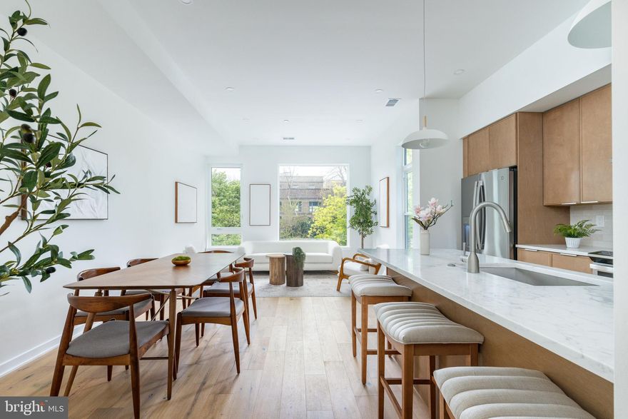 Presenting 903 Corinthian Avenue, a boutique 4 unit new construction condo building sitting on a 20 WIDE LOT with 1 year builders warranty and 10 year tax abatement brought to you by WAYBAR DEVELOPMENT!!! Unit C is a bi-level PENTHOUSE 2-bedroom, 2-bath unit at the front of the building featuring a 2nd-floor living space, kitchen featuring wide plank white oak hardwood floors, white quartz countertops, tiled backsplash, stainless steel appliances, wood grained kitchen cabinets with 42" uppers, in-unit laundry, and an open concept layout. Taking the stairs to the 3rd floor you'll find 2 bedrooms and 2 baths with a beautiful primary suite with custom closet organizers, large windows, and ensuite bathroom. Last but not least, a PRIVATE roof deck awaits to enjoy unobstructed center city views! Situated in the vibrant Fairmount neighborhood, it’s just steps from restaurants, shopping, and public transit, offering both accessibility and urban excitement. Enjoy hot spots like Fare, Tela's, Bar Hygge, Urban Salon, RyBrew, Enigmo Sushi, Rite Aid, Ace Hardware, USPS, Stone's Beer and Beverage Market, and more! Also enjoy a short commute into center city sitting at around 1 mile south. Whether you're a first-time buyer or searching for a stylish urban retreat, this gem is ready for you—schedule your showing today!